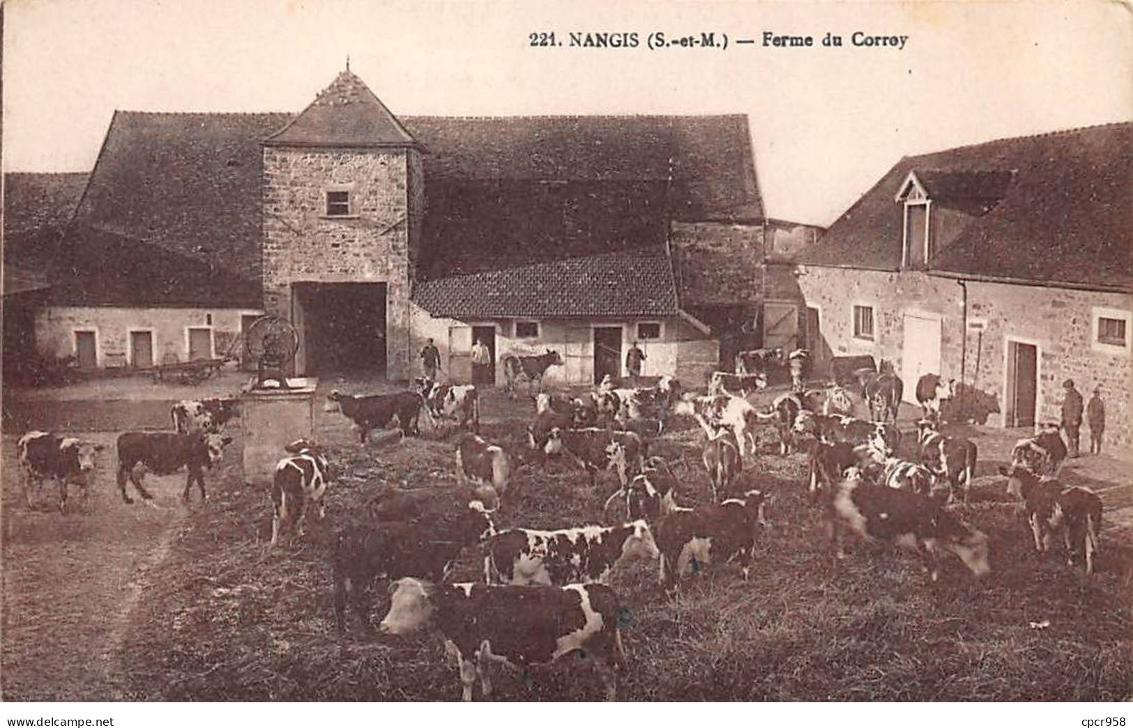 77 - NANGIS - SAN55819 - Ferme Du Corroy - Agriculture - Nangis