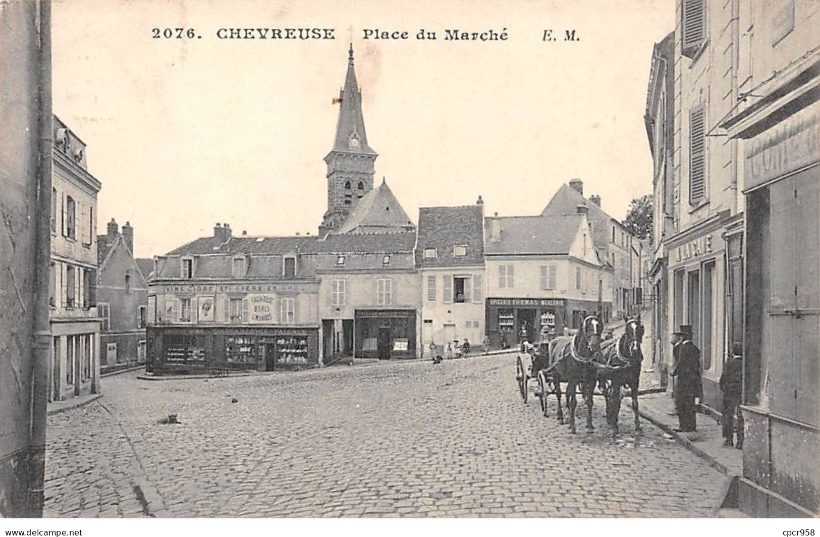 78 - CHEVREUSE - SAN55840 - Place Du Marché - Chevreuse