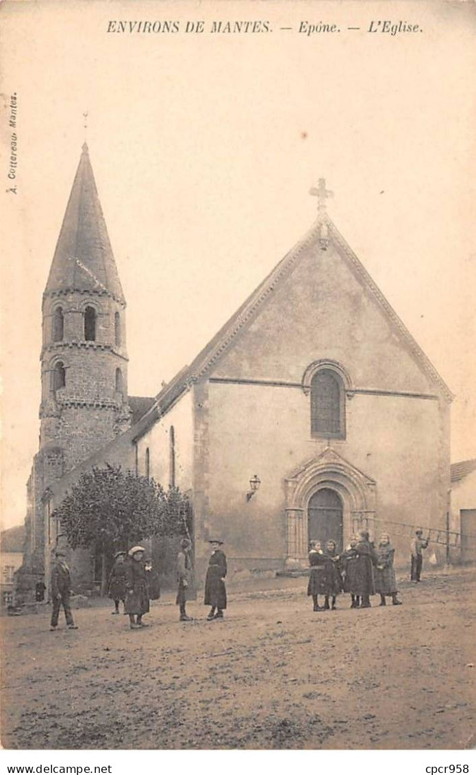 78 - MANTES - SAN55852 - Epône - L'eglise - Mantes La Ville