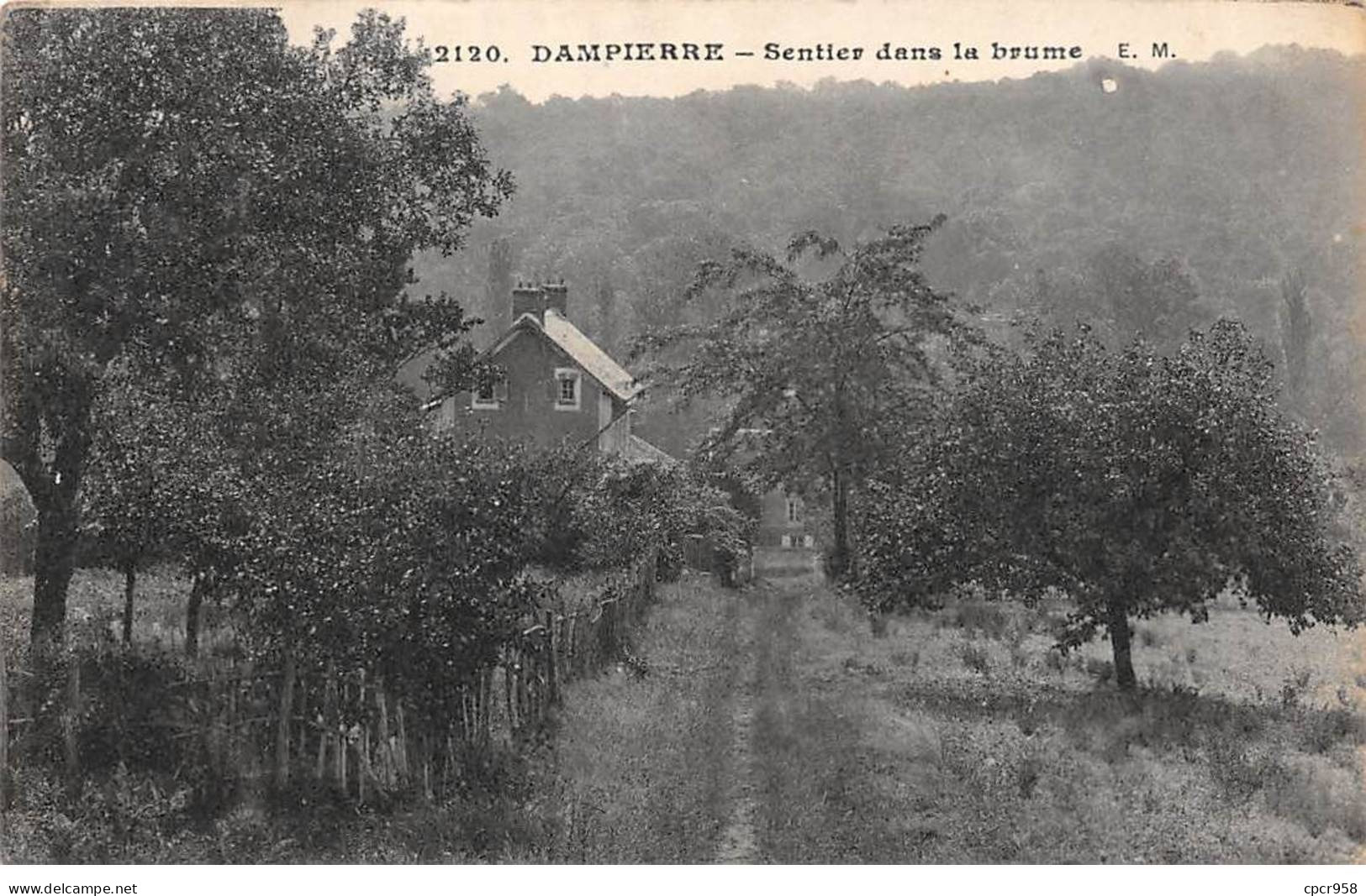 78 - DAMPIERRE - SAN55871 - Sentier Dans La Brume - Dampierre En Yvelines