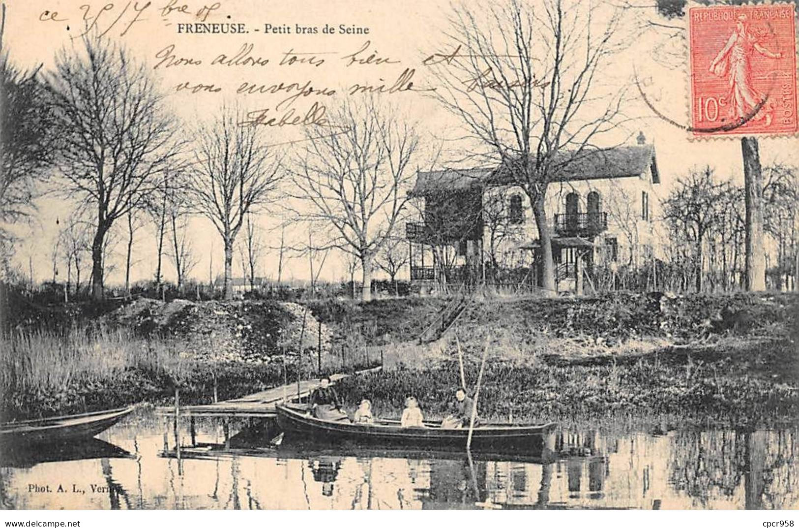 78 - FRENEUSE - SAN55876 - Petit Bras De Seine - Freneuse