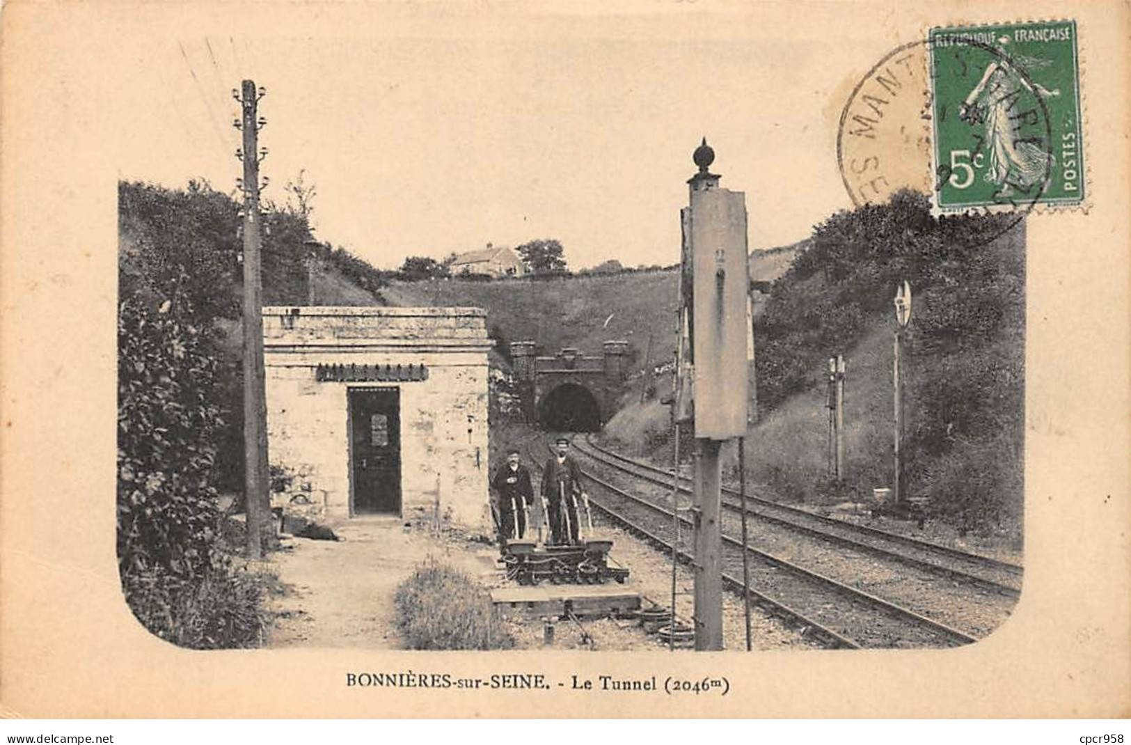 78 - BONNIERES SUR SEINE - SAN55905 - Le Tunnel - Bonnieres Sur Seine