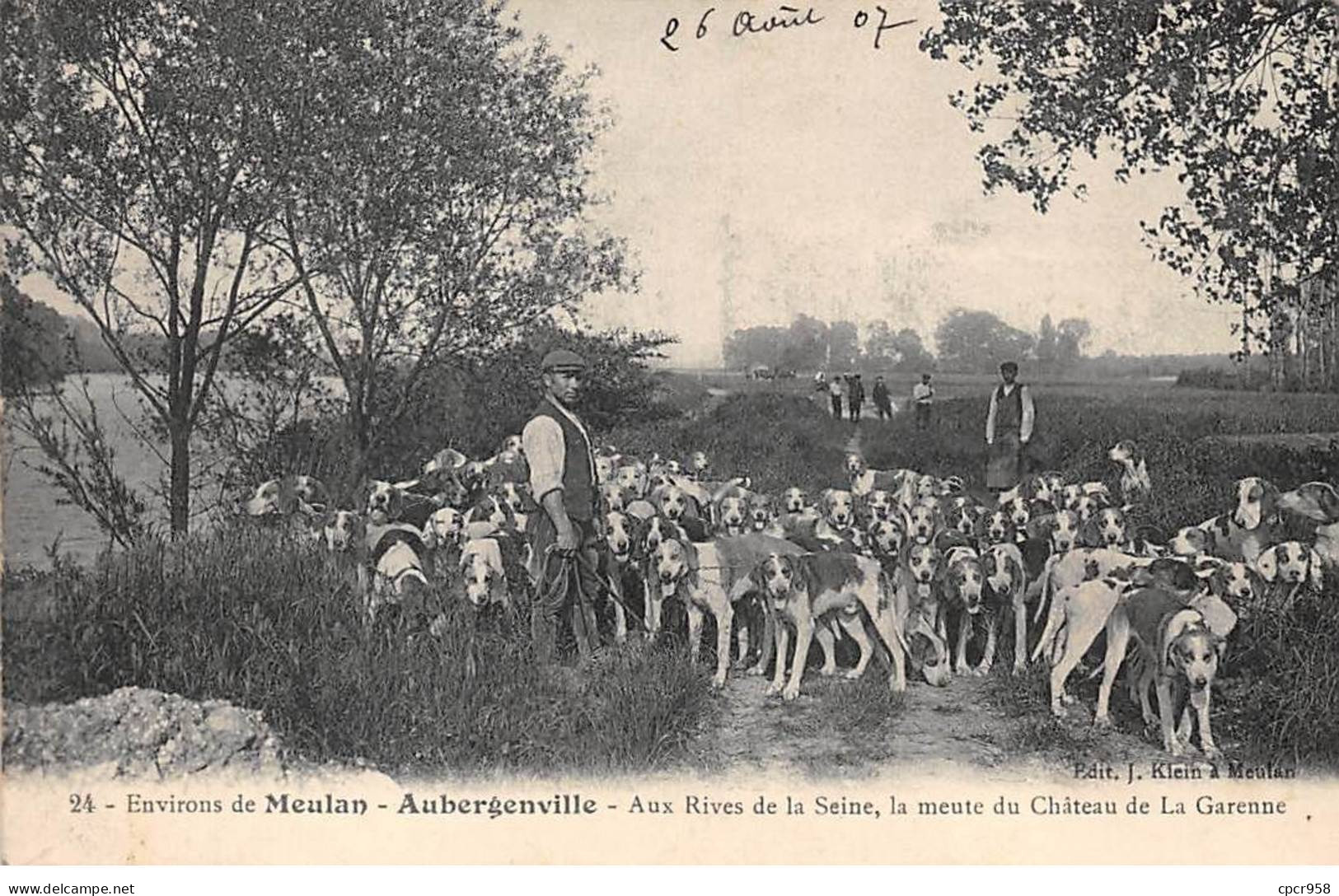 78 - AUBERGENVILLE - SAN55915 - Environs De Meulan - Aux Rives De La Seine - La Meute Du Château De La Garenne - Aubergenville