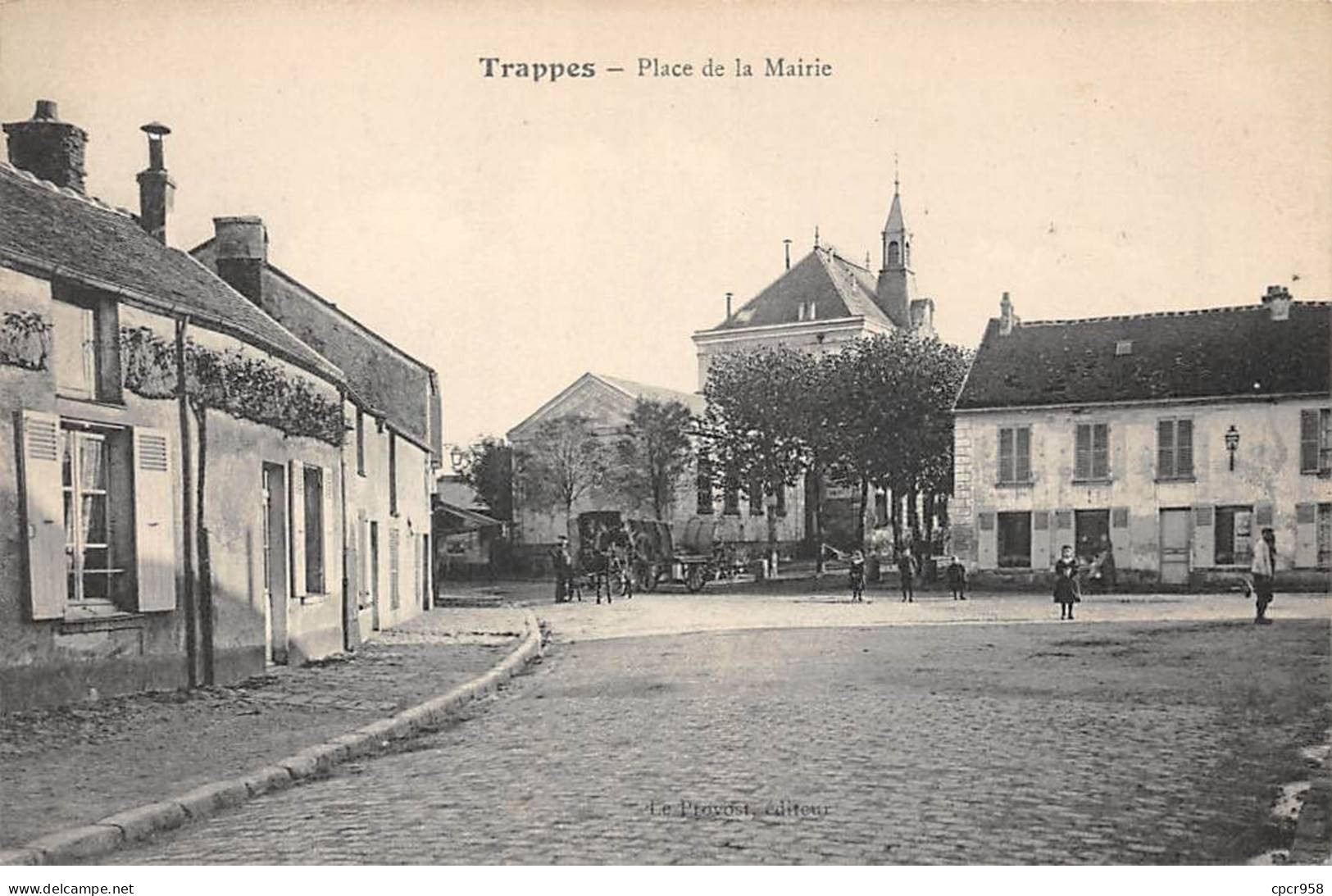 78 - TRAPPES - SAN55922 - Place De La Mairie - Trappes