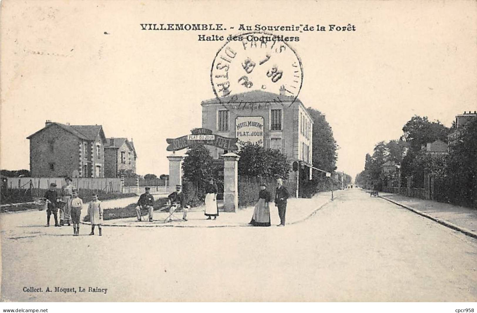93 - VILLEMOMBLE - SAN56035 - Au Souvenir De La Forêt - Halte Des Coquetiers - Villemomble