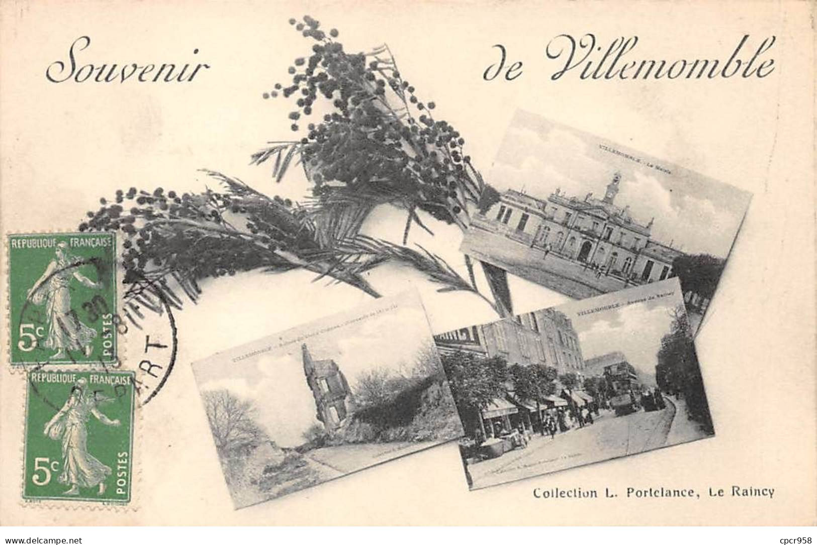 93 - VILLEMOMBLE - SAN56032 - Souvenir De Villemomble - Villemomble