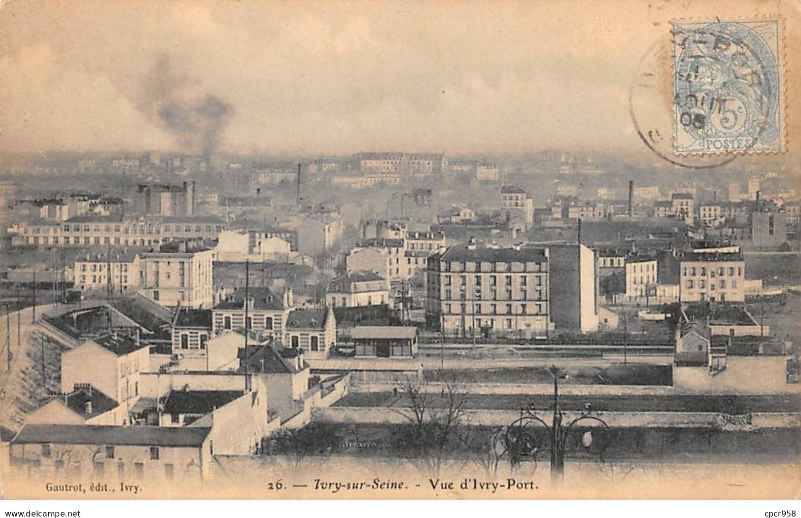 94 - IVRY SUR SEINE - SAN56056 - Vue D'Ivry Port - Ivry Sur Seine