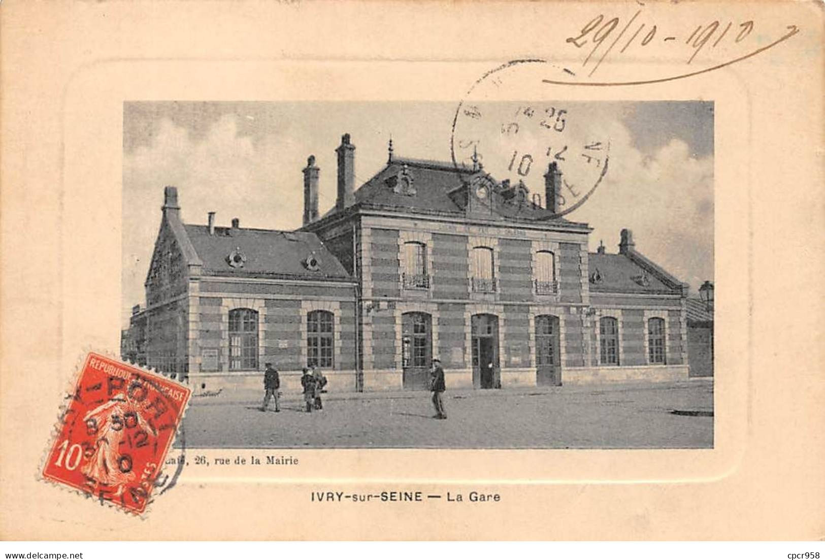 94 - IVRY SUR SEINE - SAN56057 - La Gare - Ivry Sur Seine