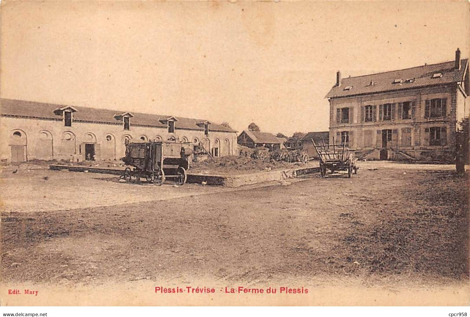 94 - PLESSIS TREVISE - SAN56070 - La Ferme Du Plessis - Agriculture - Le Plessis Trevise