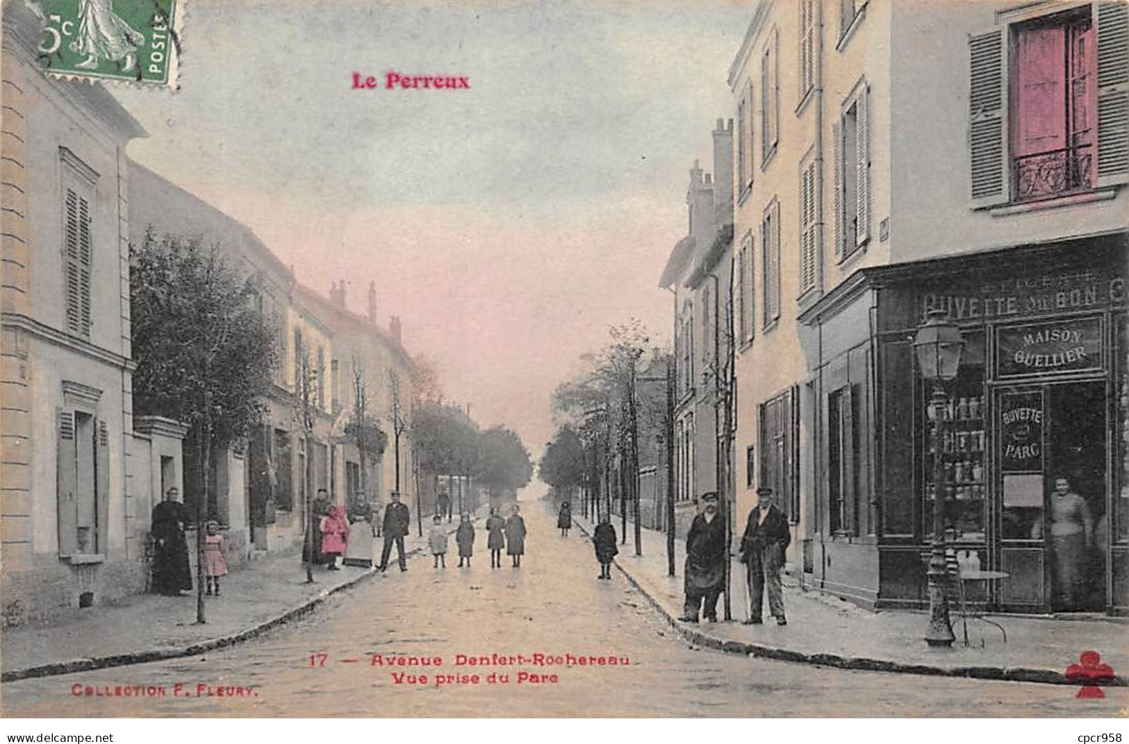 94 - LE PERREUX - SAN56075 - Avenue Denfert Rochereau - Vue Prise Du Parc - Le Perreux Sur Marne