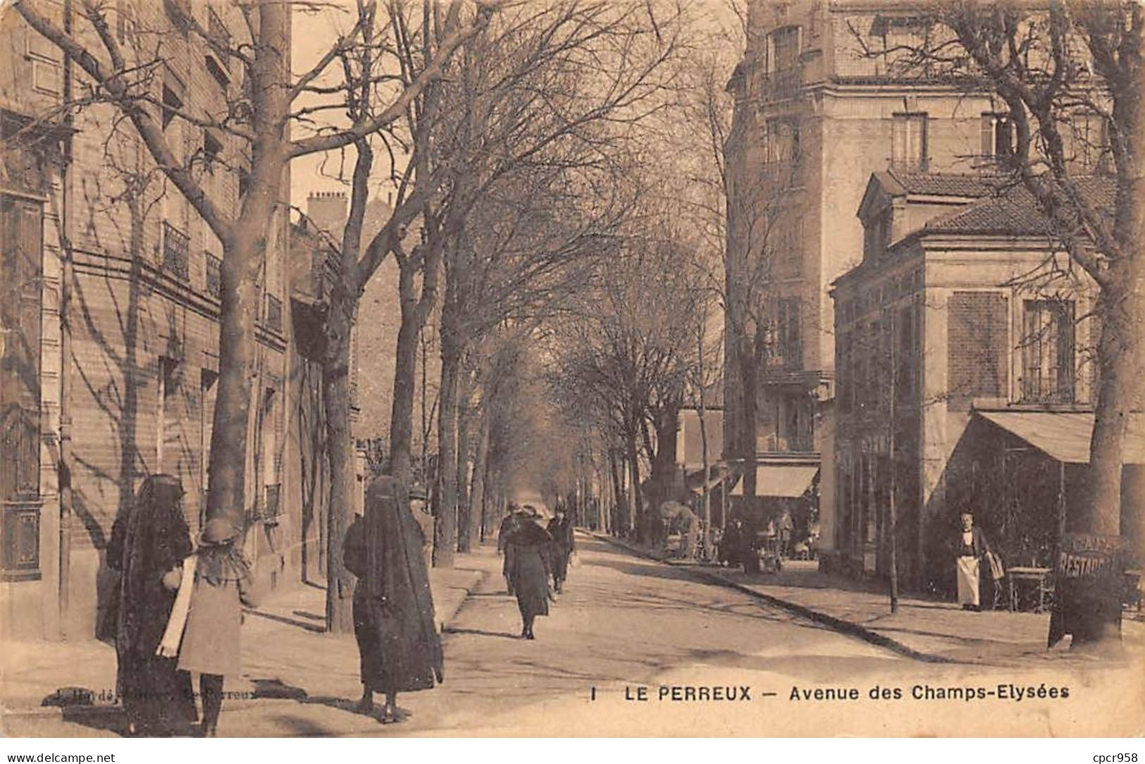 94 - LE PERREUX - SAN56076 - Avenue Des Champs Elysées - Le Perreux Sur Marne
