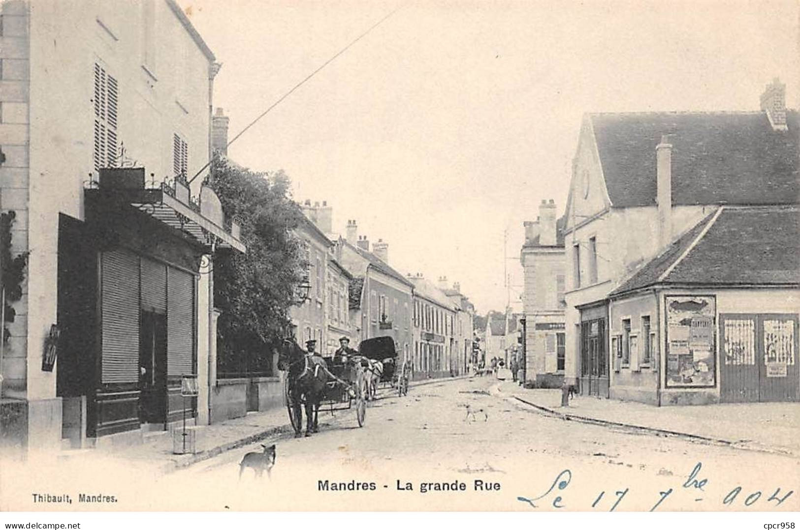 94 - MANDRES - SAN56083 - La Grande Rue - Mandres Les Roses