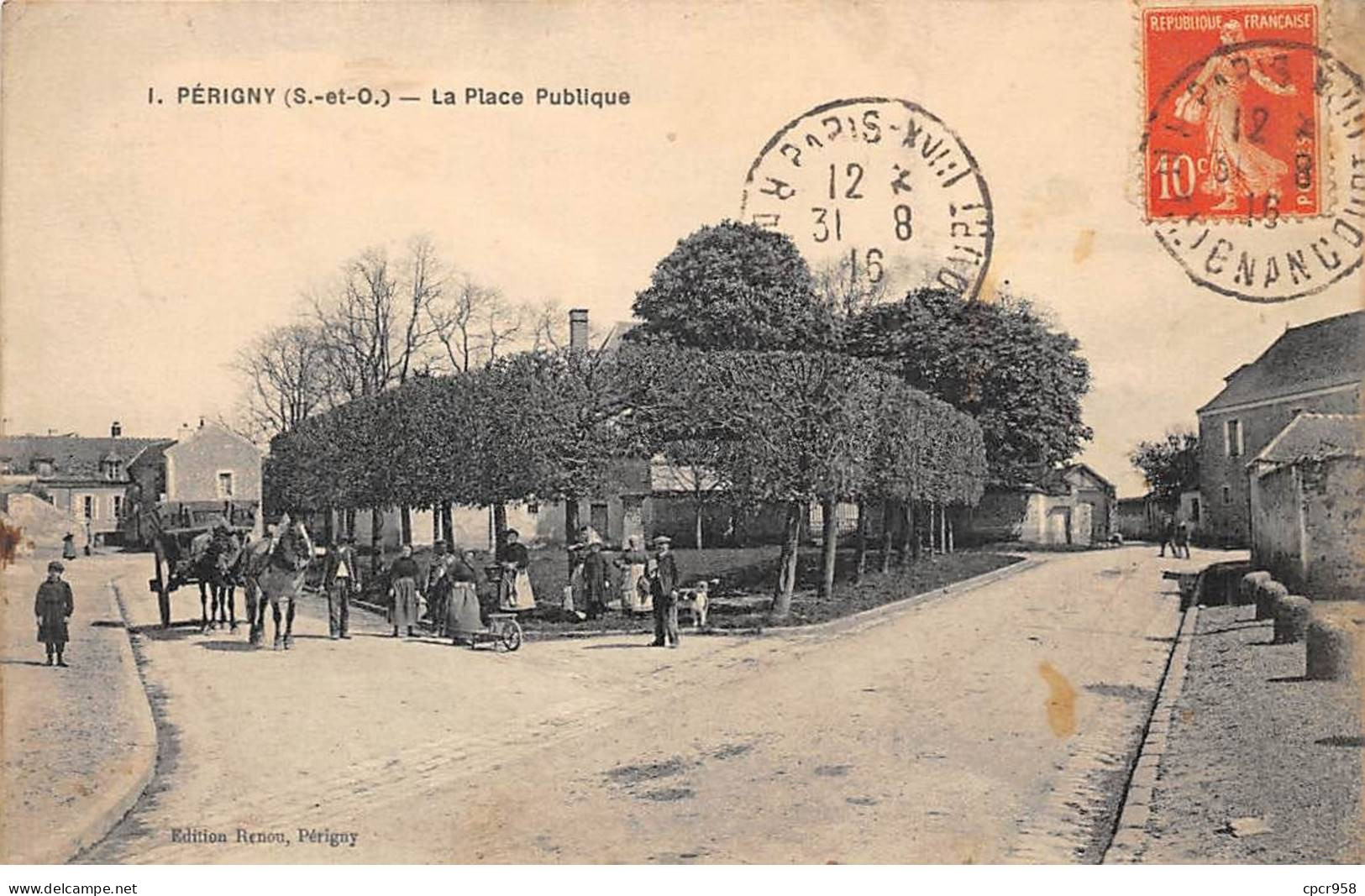 94 - PERIGNY - SAN56084 - La Place Publique - Perigny