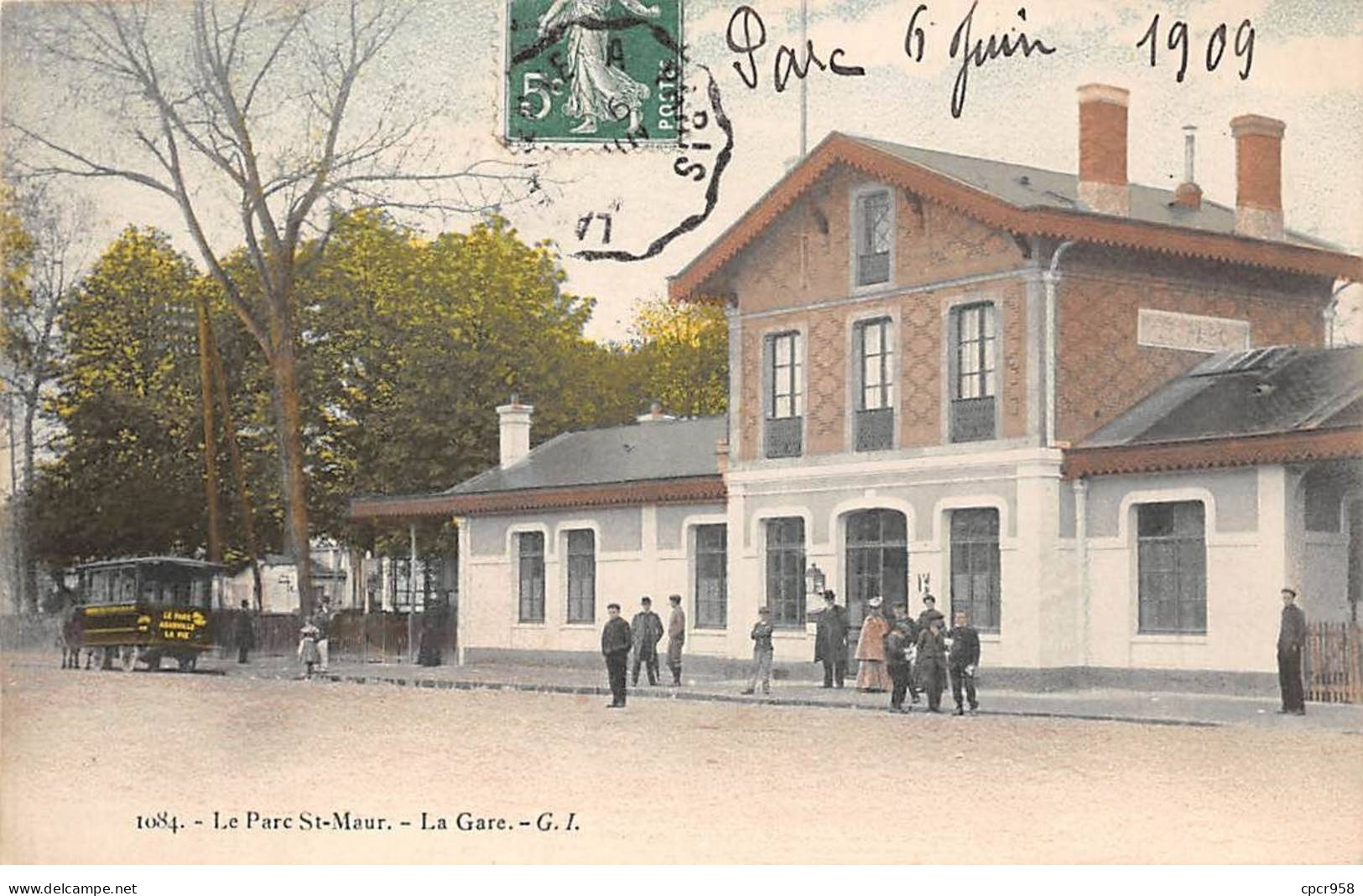 94 - SAINT MAUR - SAN56095 - Le Parc - La Gare - Saint Maur Des Fosses