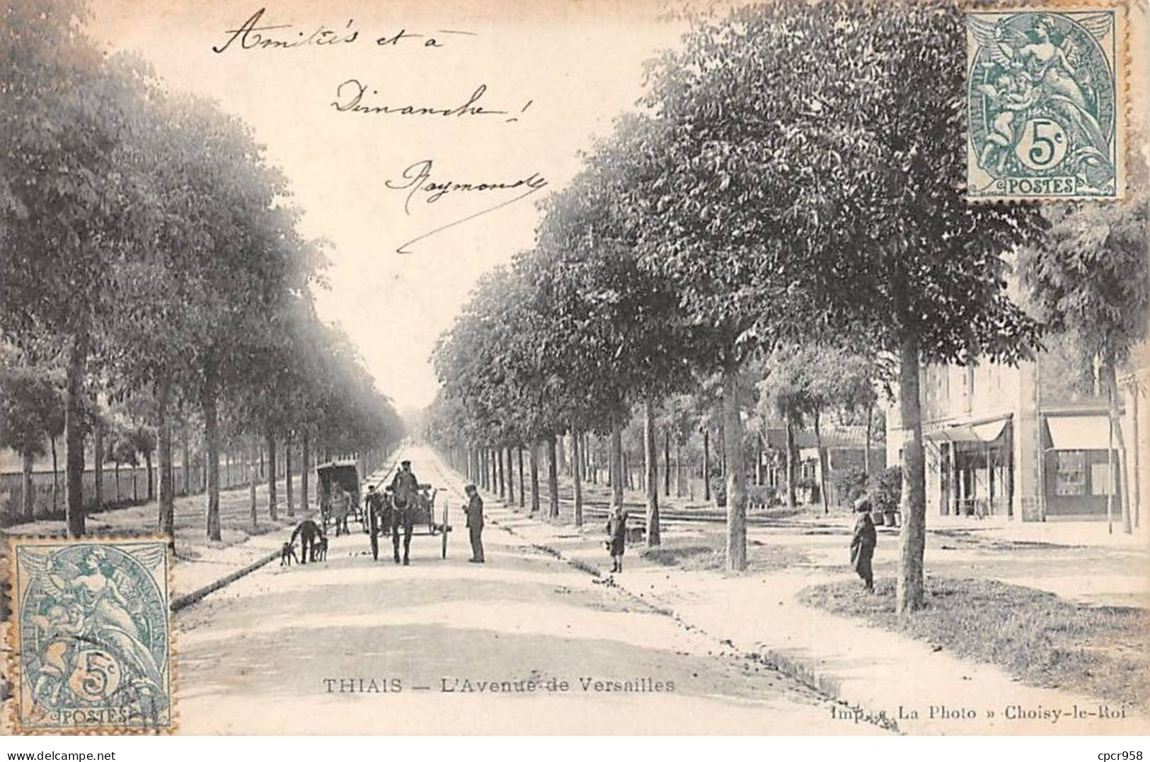 94 - THIAIS - SAN56097 - L'Avenue De Versailles - Thiais