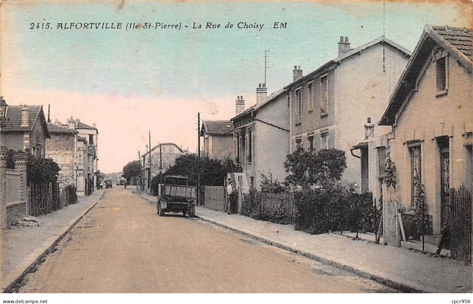 94 - ALFORVILLE - SAN56110 - La Rue De Choisy - Ile St Pierre - Alfortville