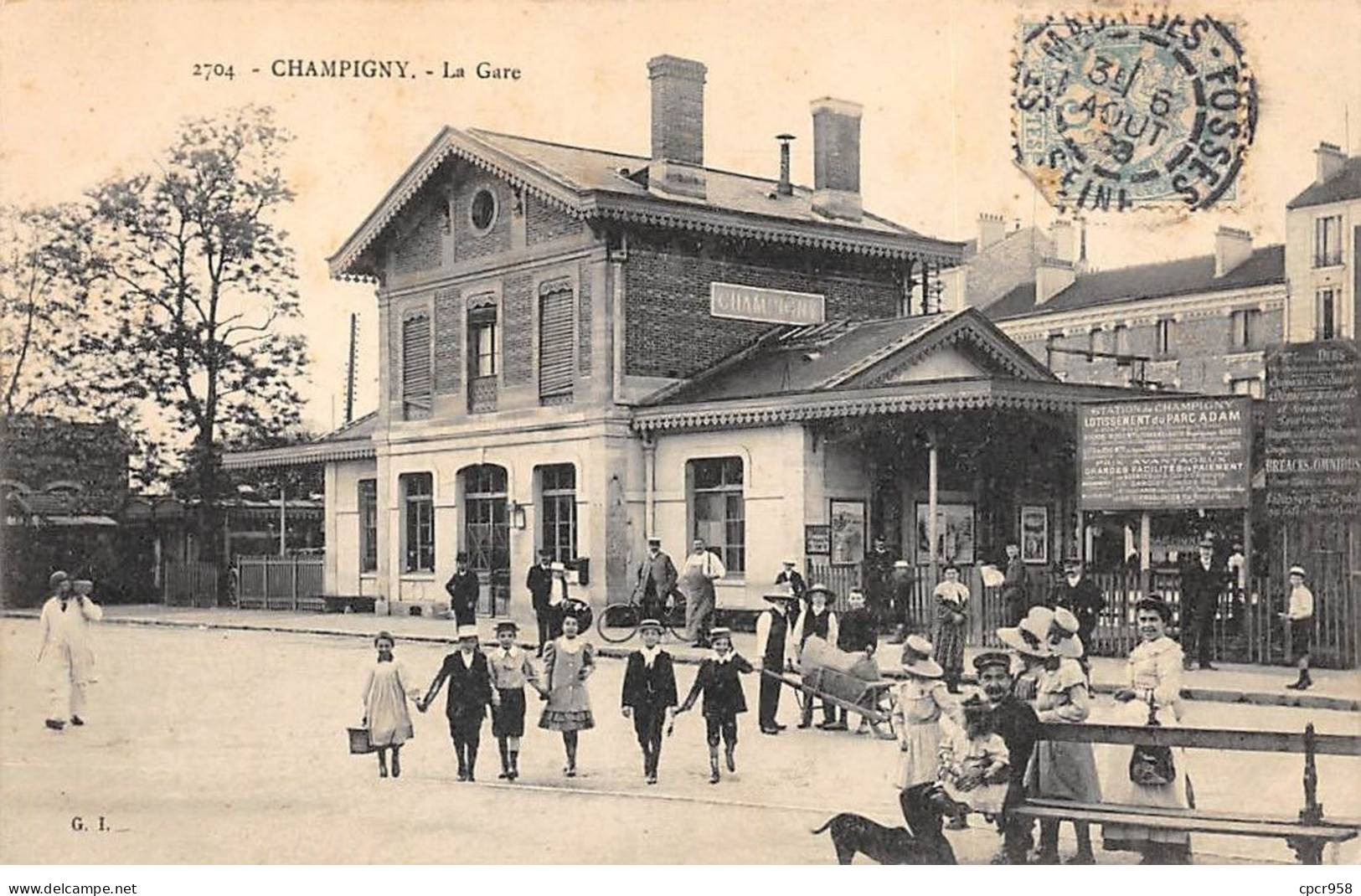 94 - CHAMPIGNY - SAN56123 - La Gare - Champigny Sur Marne