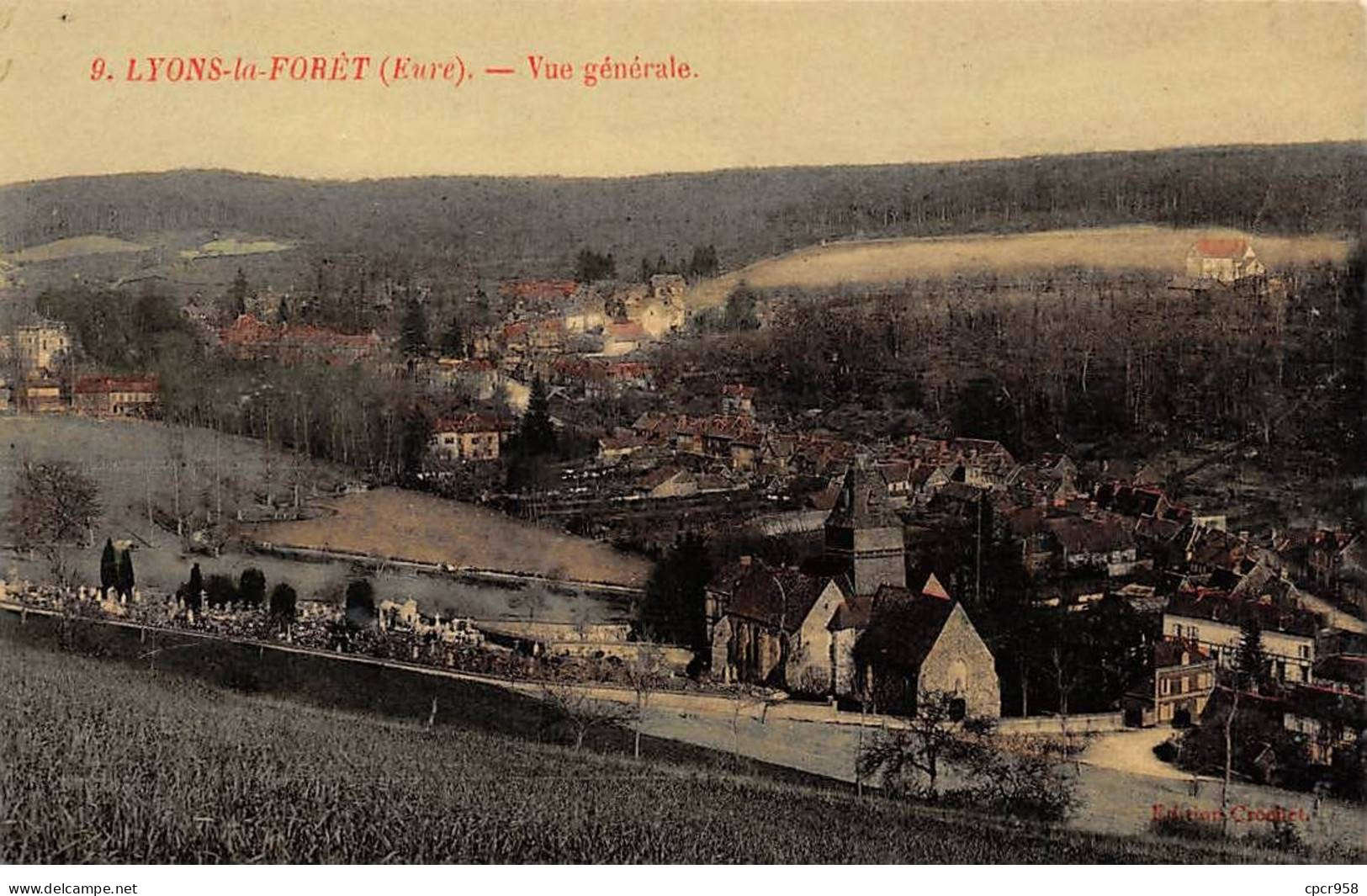 27 - LYONS LA FORET - SAN54258 - Vue Générale - Lyons-la-Forêt
