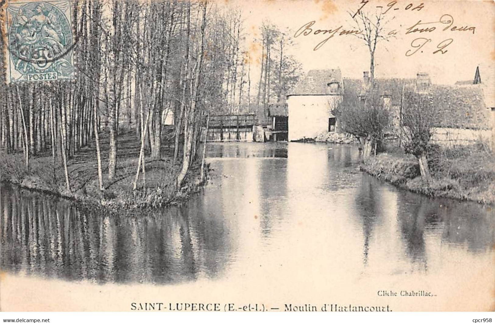 28 - SAINT LUPERCE - SAN54305 - Moulin D'Hartancourt - Autres & Non Classés