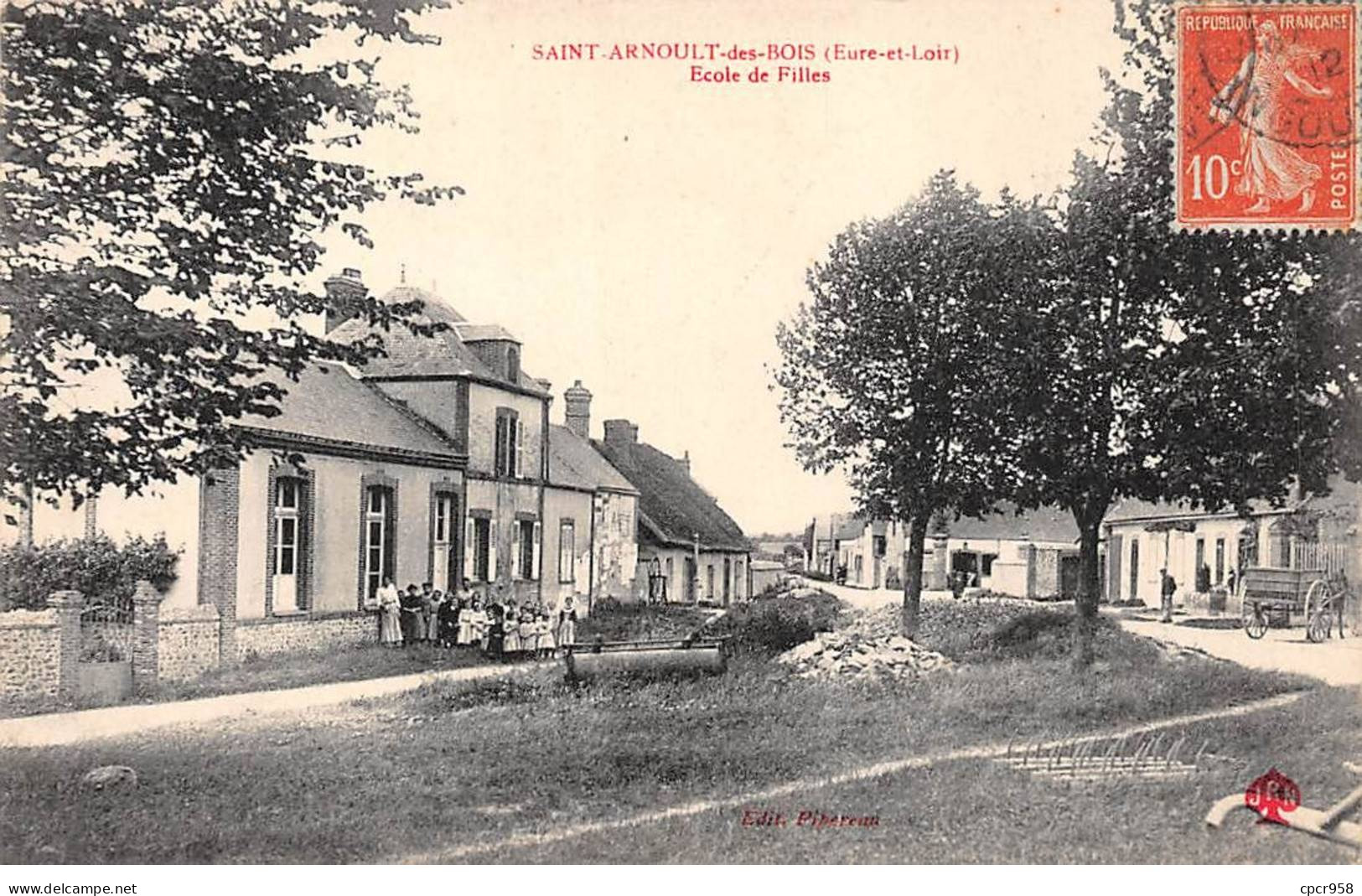 28 - SAINT ARNOULT DES BOIS - SAN54312 - Ecole De Filles - Autres & Non Classés