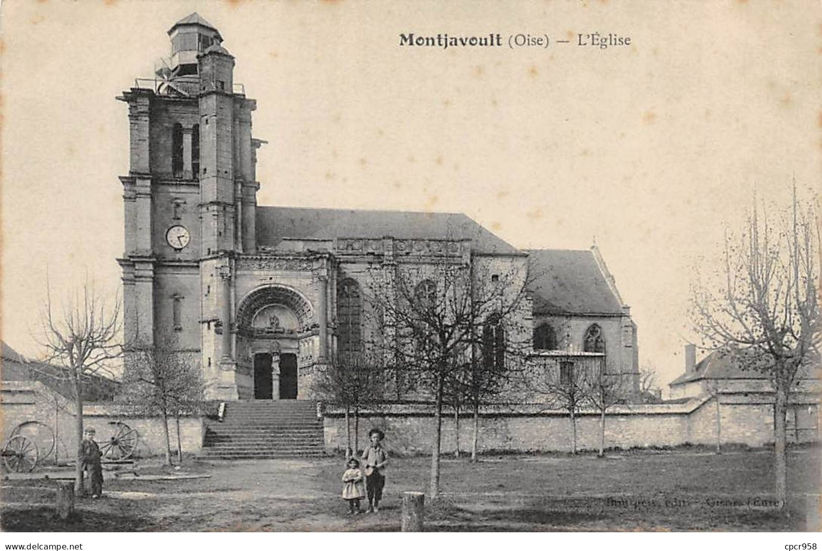 60 - MONTJAVOULT - SAN54522 - L'Eglise - Montjavoult