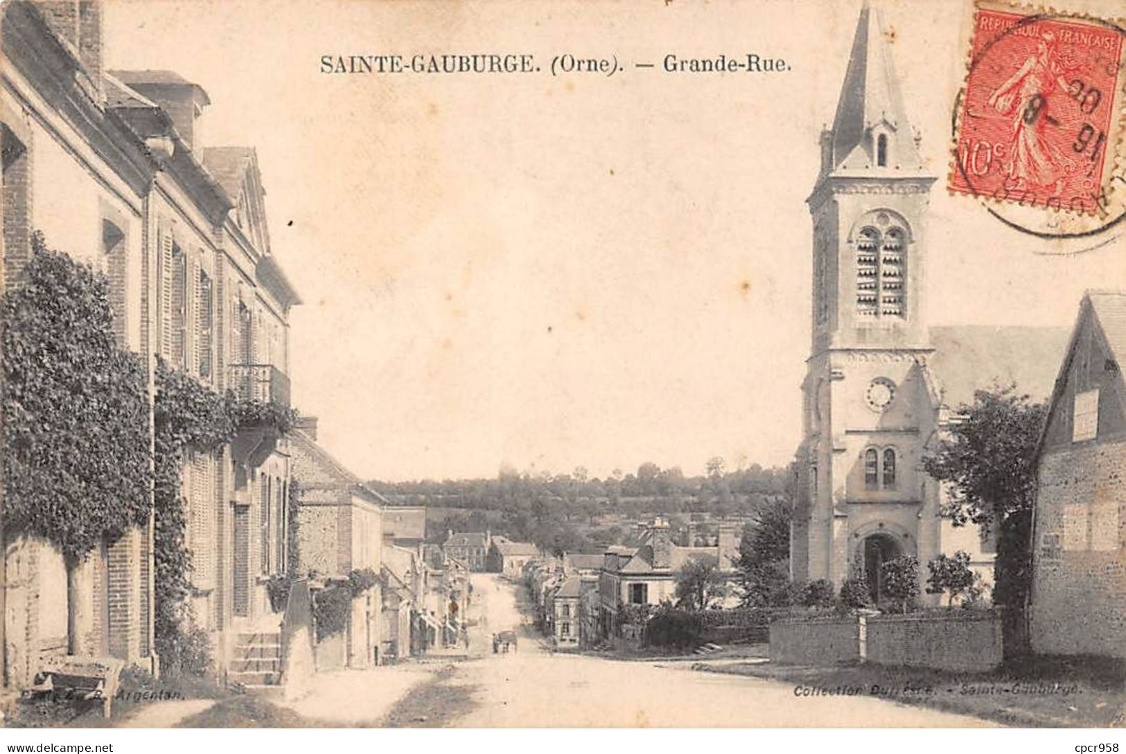 61 - SAINTE GAUBURGE - SAN54542 - Grande Rue - Other & Unclassified