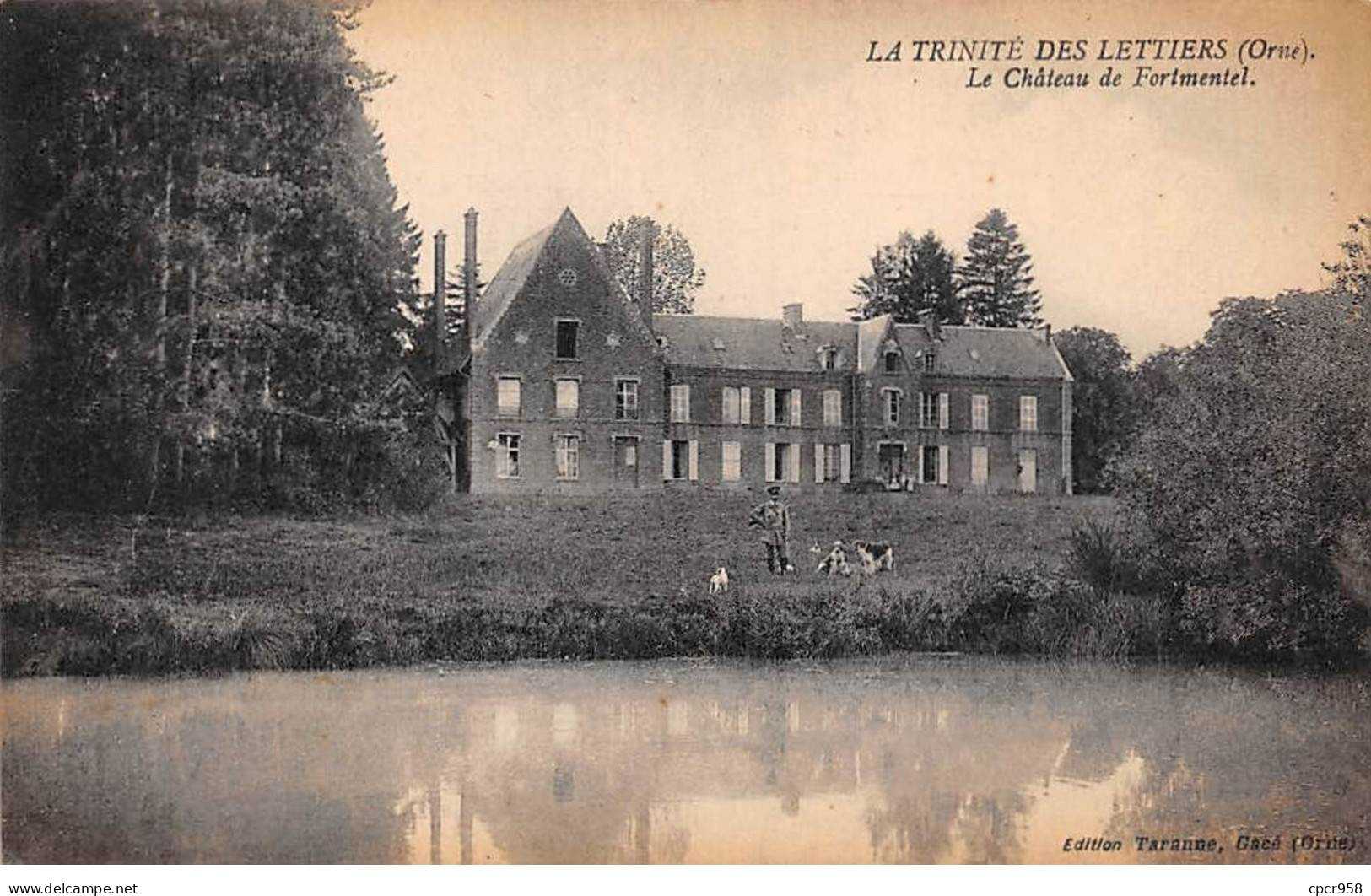 61 - LA TRINITE DES LETTIERS - SAN54552 - Le Château De Fortmentel - Other & Unclassified