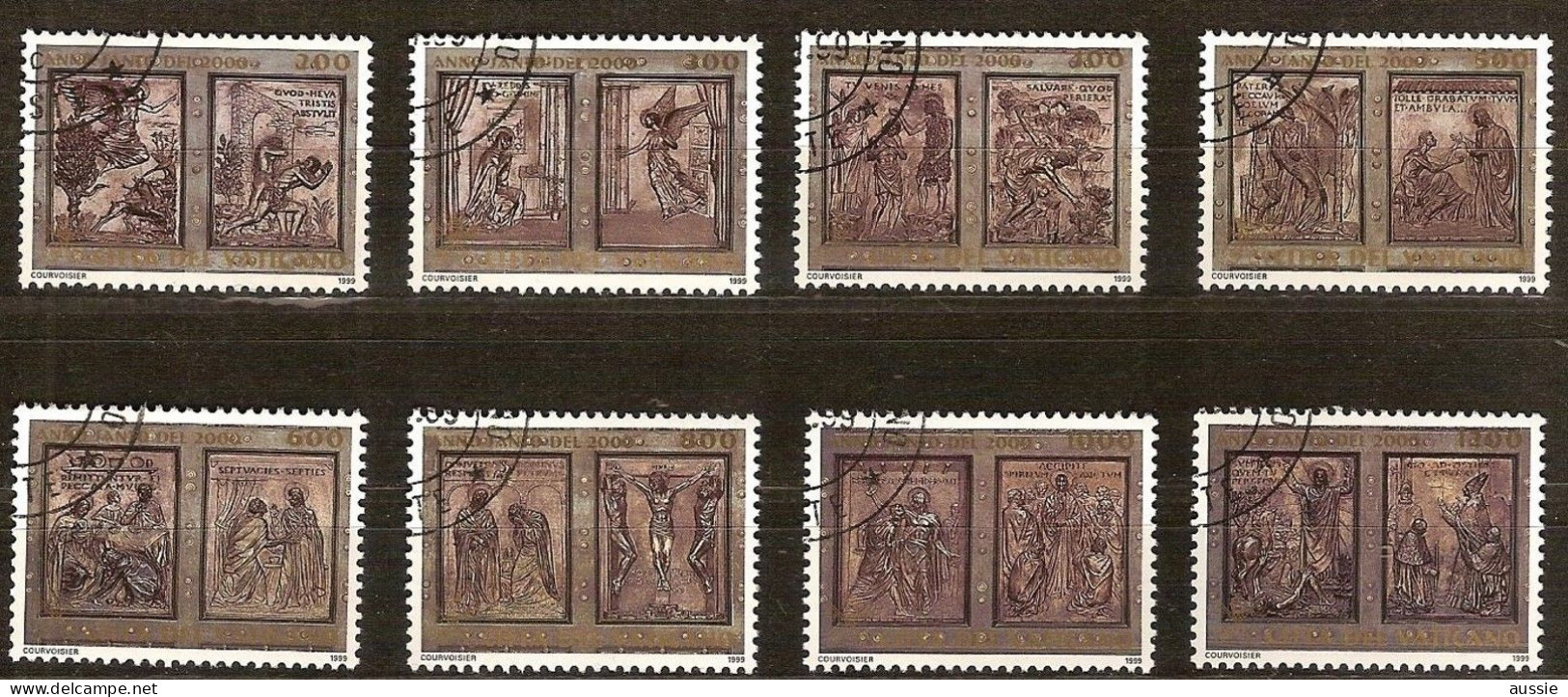 Vatican Vatikaan 1999 Yvertn° 1161-1168 (°) Used Cote 9 € - Usados