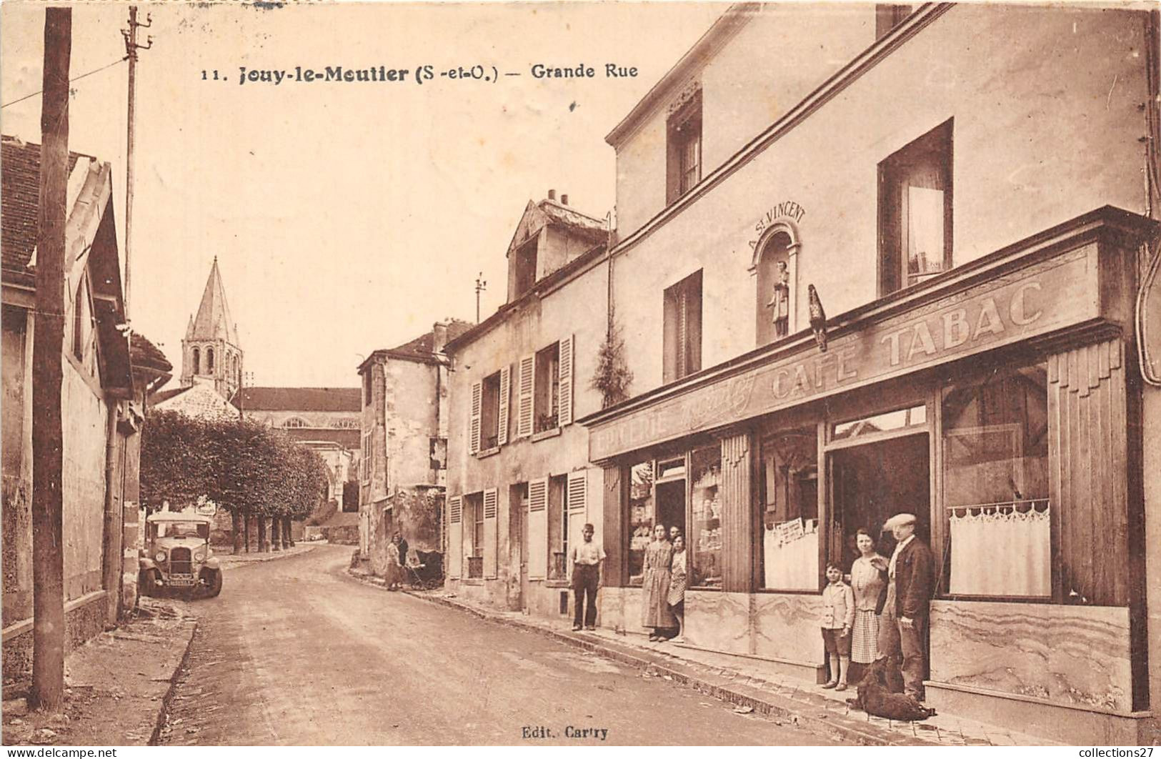 95-JOUY-LE-MOUTIER- GRANDE RUE - Jouy Le Moutier