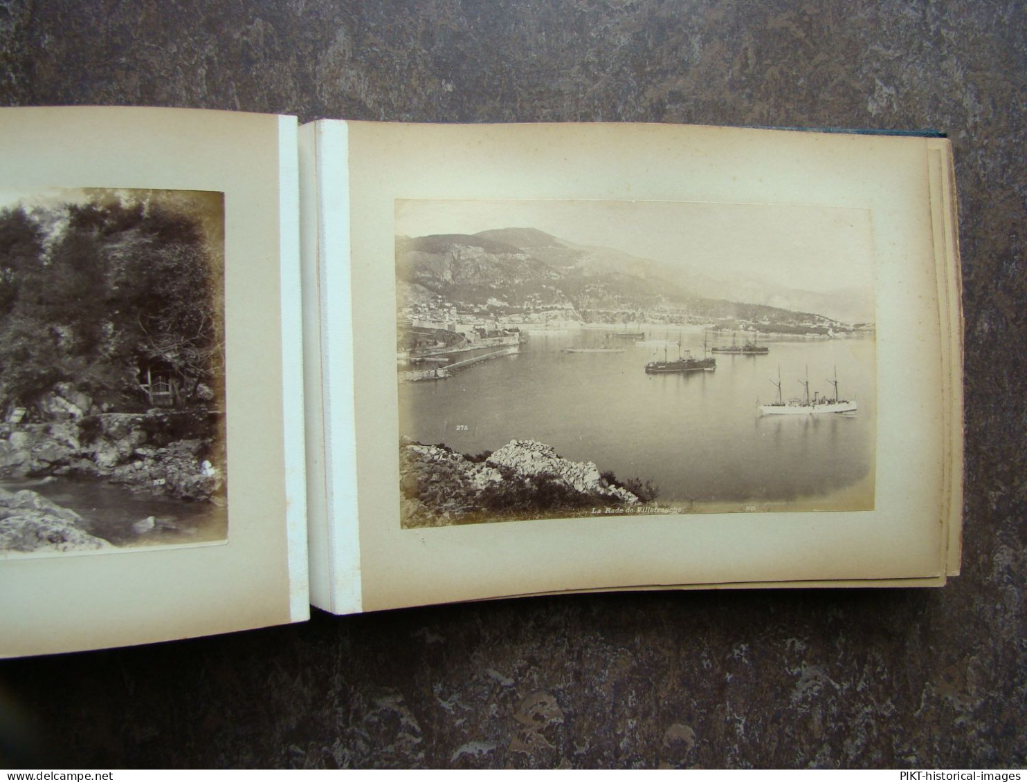 ALBUM PHOTOS ANCIEN 1880 VOYAGE BAUX PROVENCE AVIGNON ARLES NIMES MARSEILLE LYON ARCACHON CHATEAUX RENAISSANCE LOIRE TBE