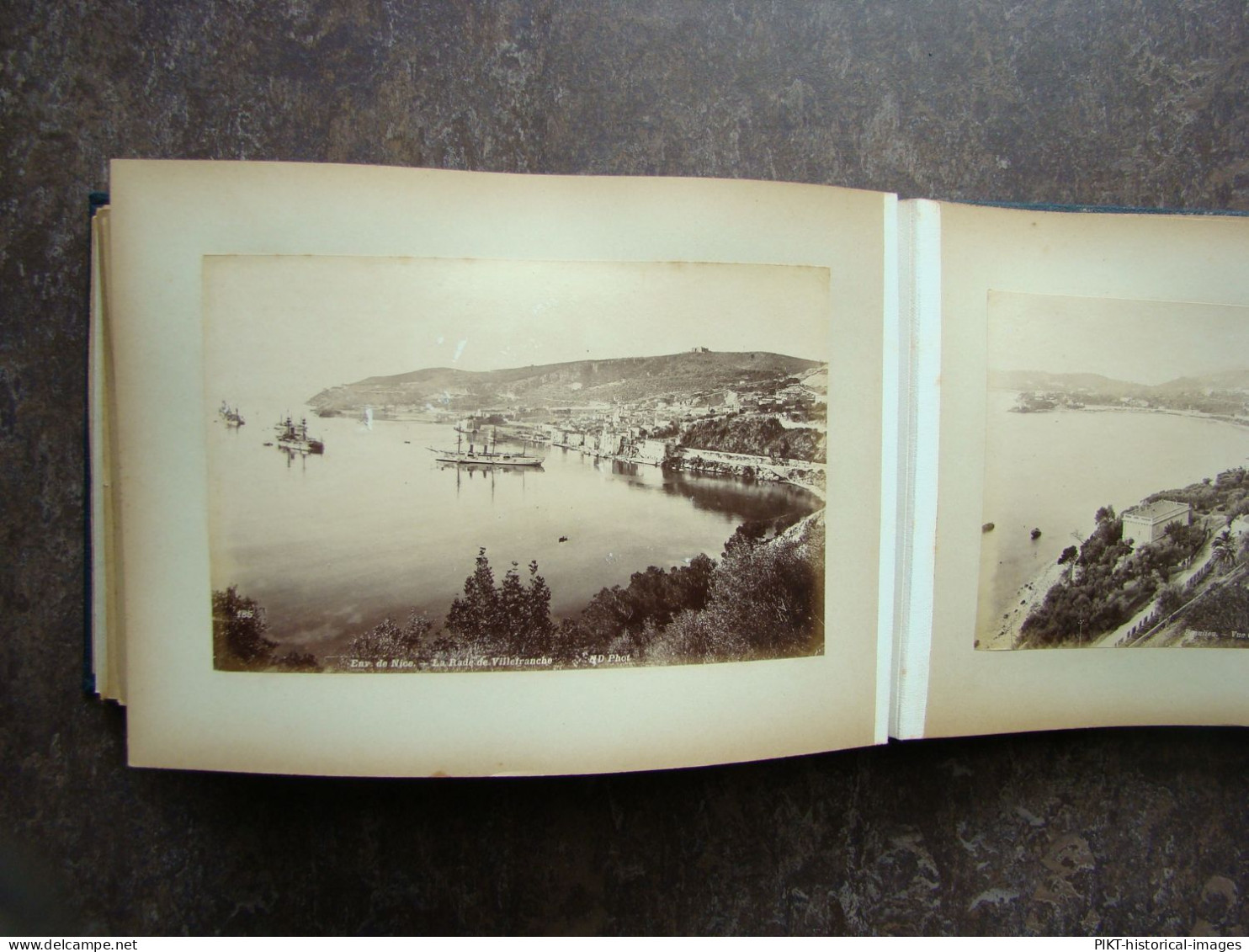 ALBUM PHOTOS ANCIEN 1880 VOYAGE BAUX PROVENCE AVIGNON ARLES NIMES MARSEILLE LYON ARCACHON CHATEAUX RENAISSANCE LOIRE TBE