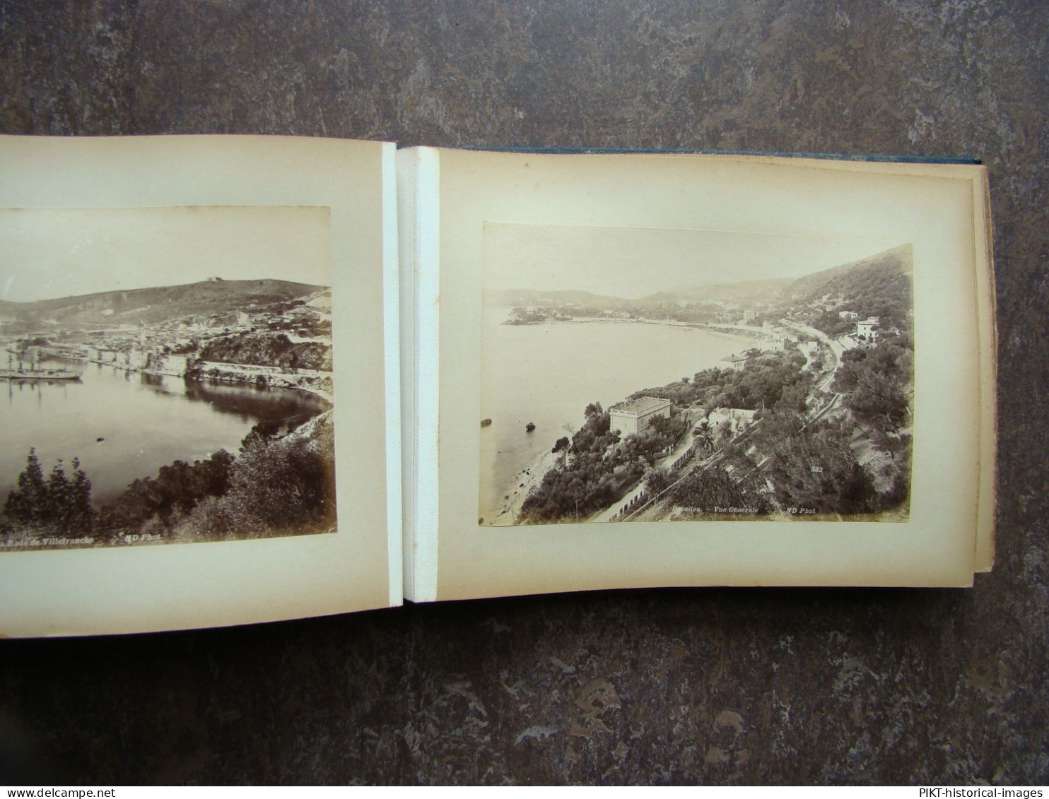 ALBUM PHOTOS ANCIEN 1880 VOYAGE BAUX PROVENCE AVIGNON ARLES NIMES MARSEILLE LYON ARCACHON CHATEAUX RENAISSANCE LOIRE TBE