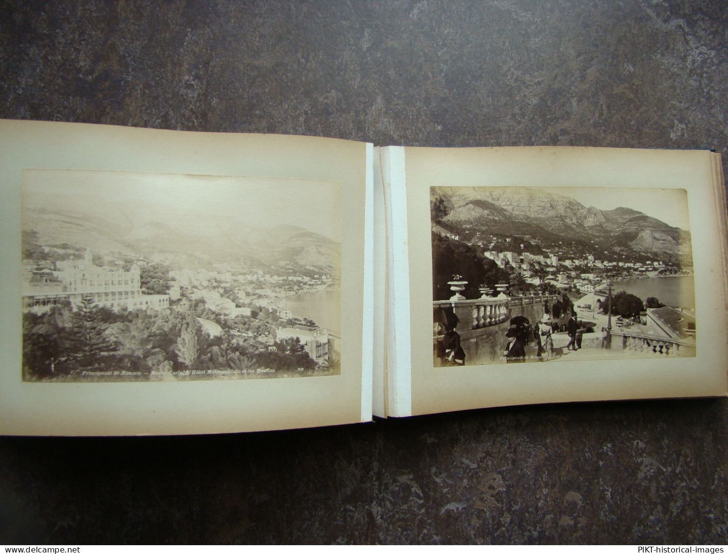 ALBUM PHOTOS ANCIEN 1880 VOYAGE BAUX PROVENCE AVIGNON ARLES NIMES MARSEILLE LYON ARCACHON CHATEAUX RENAISSANCE LOIRE TBE