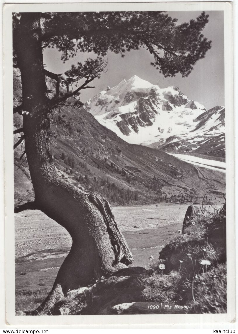 1090  Piz Roseg.- (Schweiz/Suisse/Switzerland) - 1969, Pontresina - Pontresina