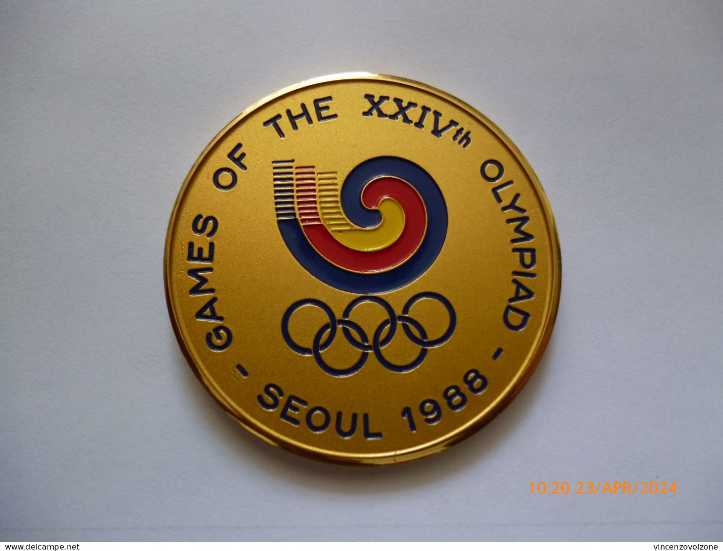 Medaglia Placcata "IAAF" GAMES OF THE XXIVth OLYMPIAD SEOUL 1988 - Non Classificati