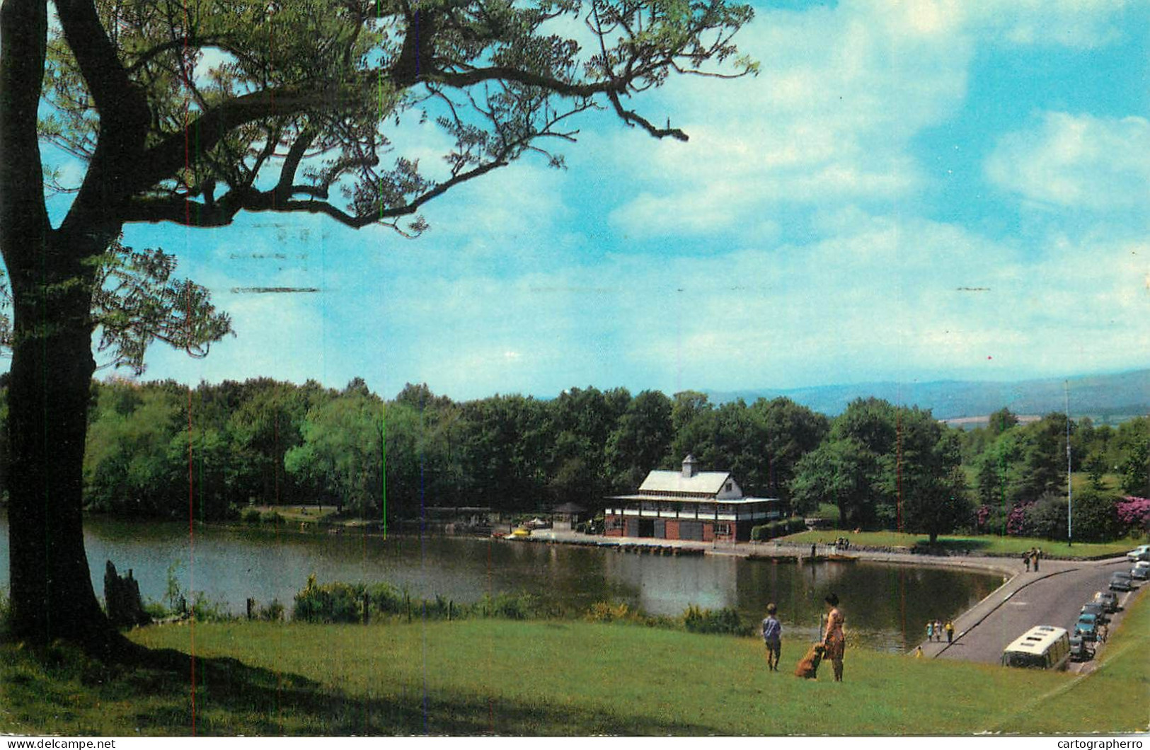 Wales Llandrindod Wells - The Lake - Radnorshire