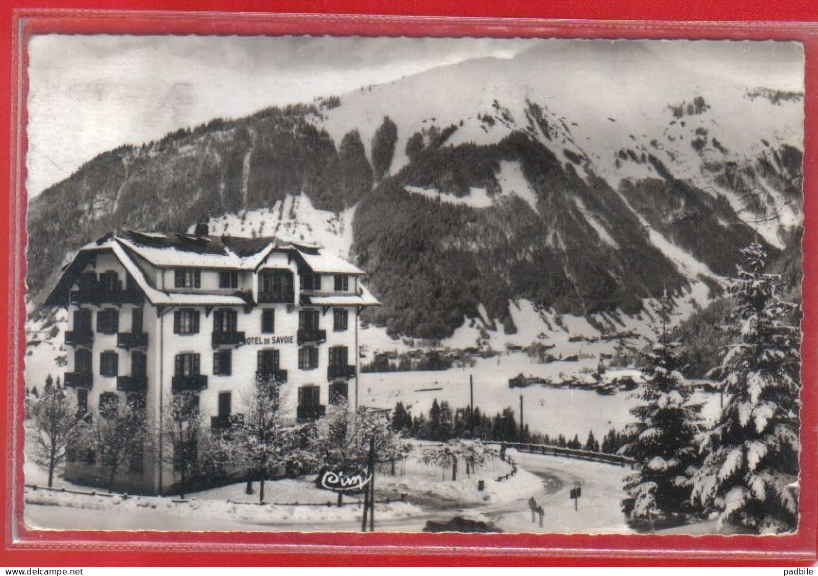 Carte Postale 74. Morzine Hotel De Savoie  Très Beau Plan - Morzine