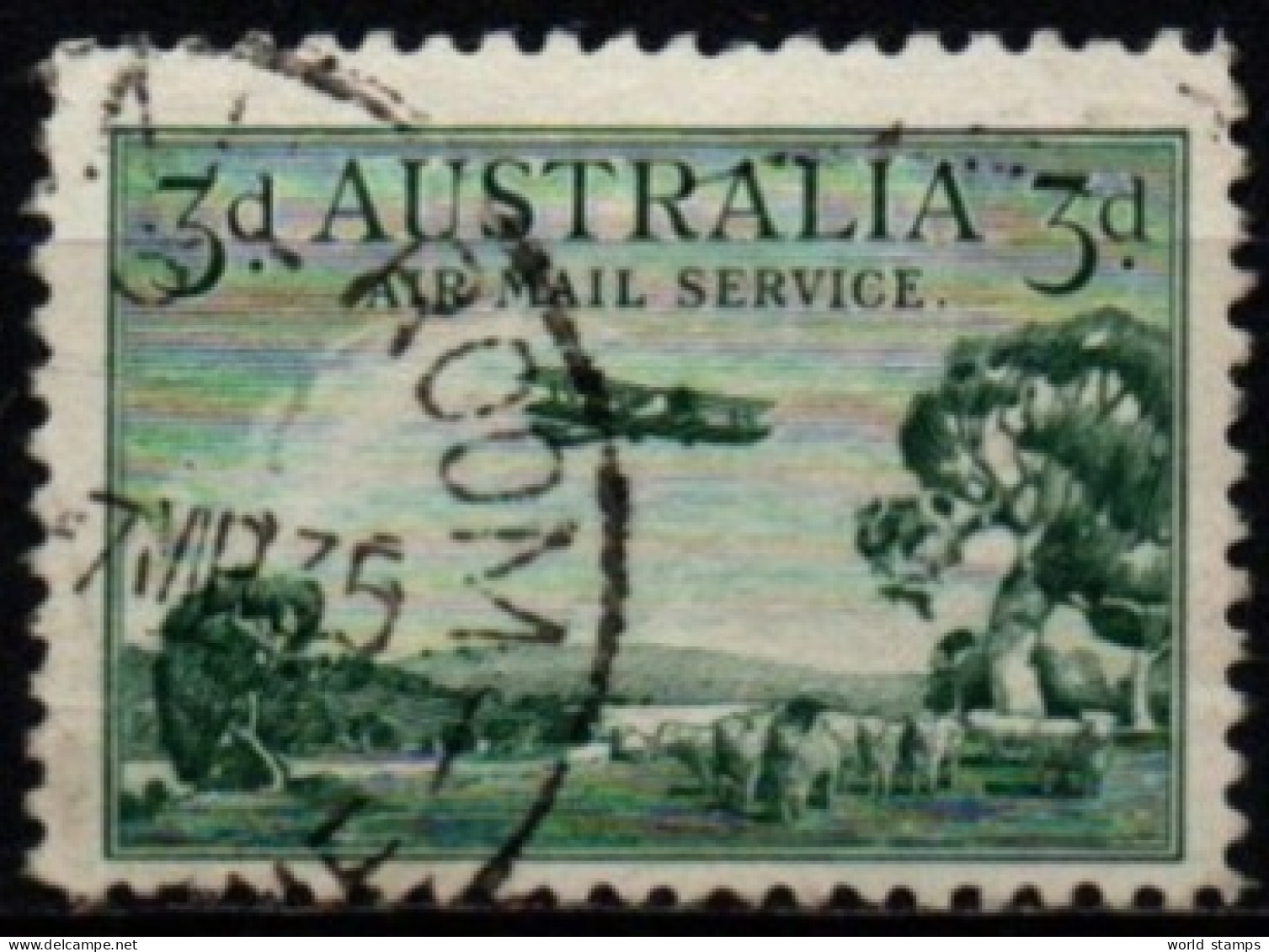 AUSTRALIE 1929 O - Usados