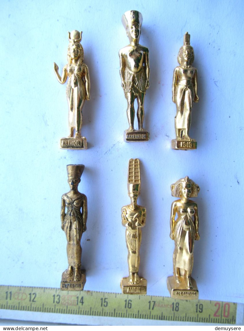 Solde 0404 B -  6 Figurines égyptiennes - 6 Egyptische Beeldjes - Autres & Non Classés