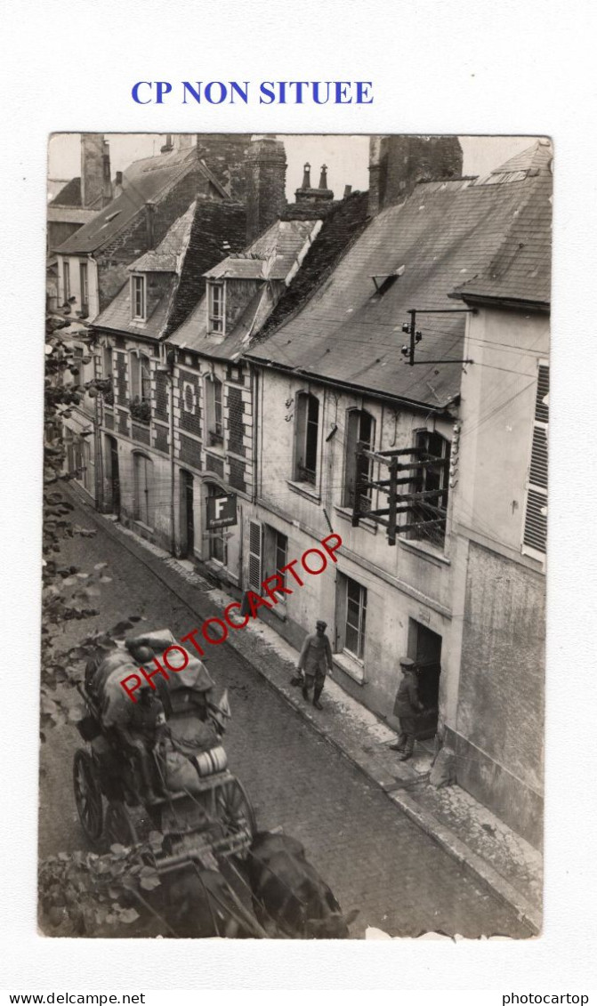 CP NON SITUEE-CARTE PHOTO Allemande-GUERRE 14-18-1 WK-MILITARIA - Guerre 1914-18