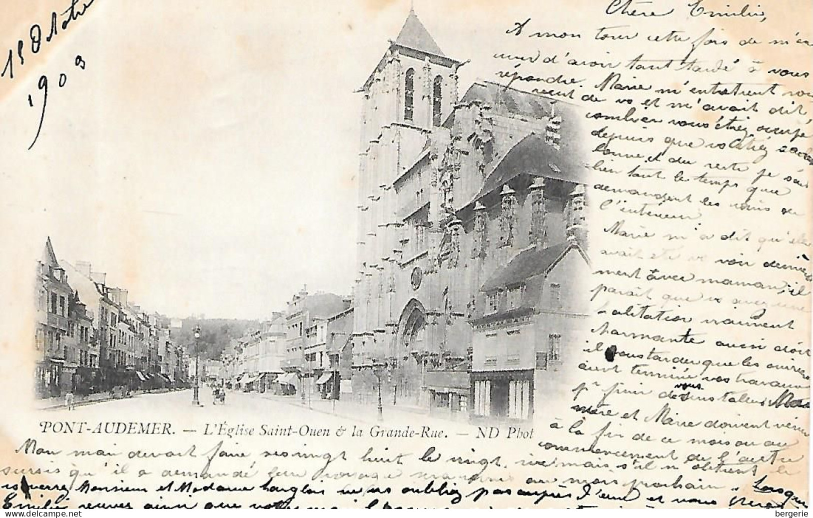 C/266               27    Pont - Audemer    -     La Grande Rue - Pont Audemer