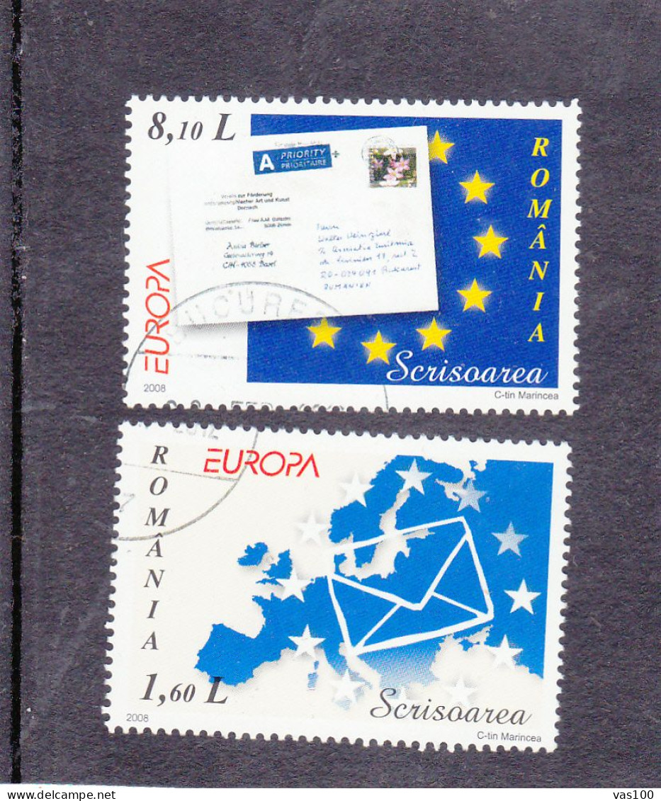 EUROPA CEPT 2008 FULL SET,USED! ROMANIA.. - 2008