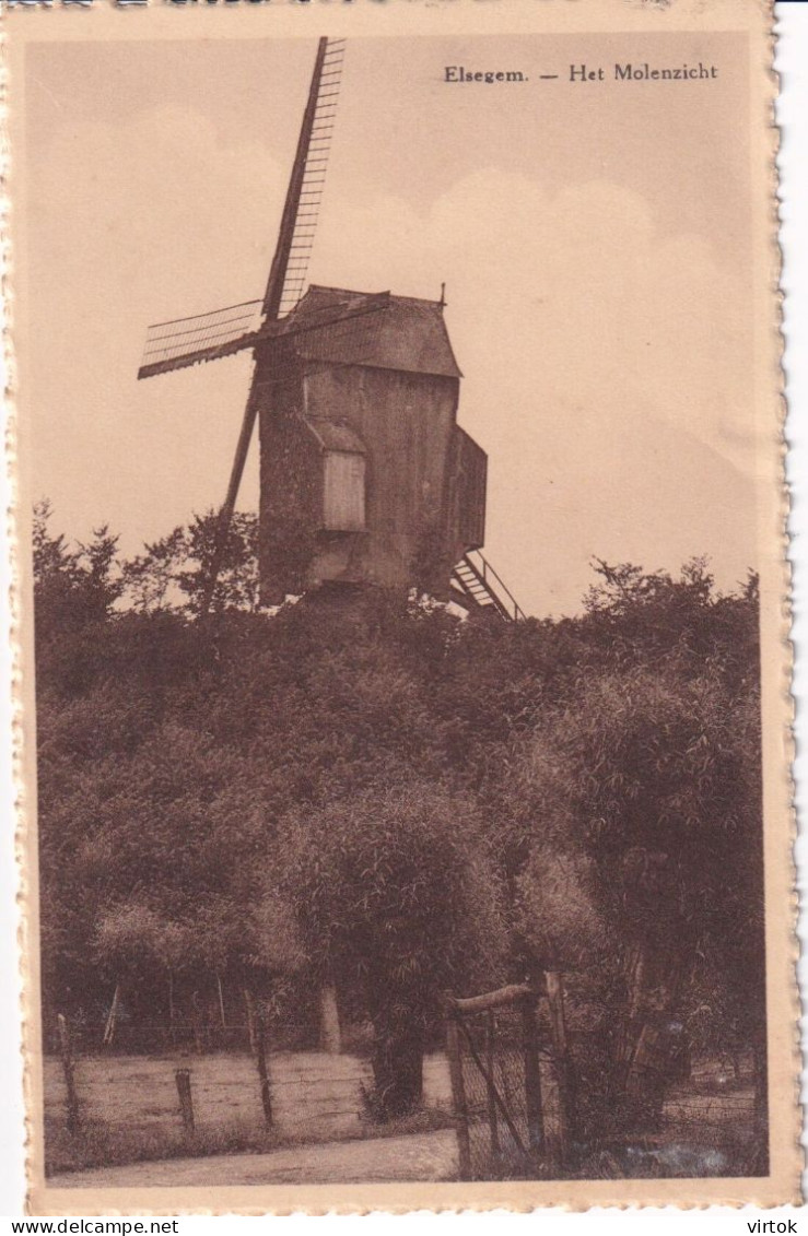 Elsegem :  Het Molenzicht  (  Windmolen ) - Wortegem-Petegem