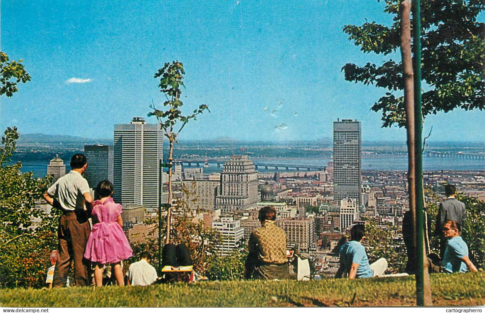 Canada Montreal View Taken From Mount Royal Lookout - Montreal