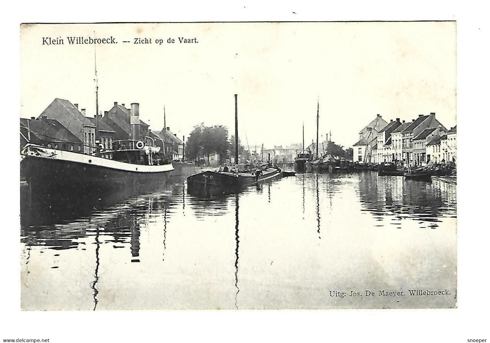 Klein Willebroeck  Zicht Op De Vaart P288  Uitg.jos.de Maeyer - Willebroek