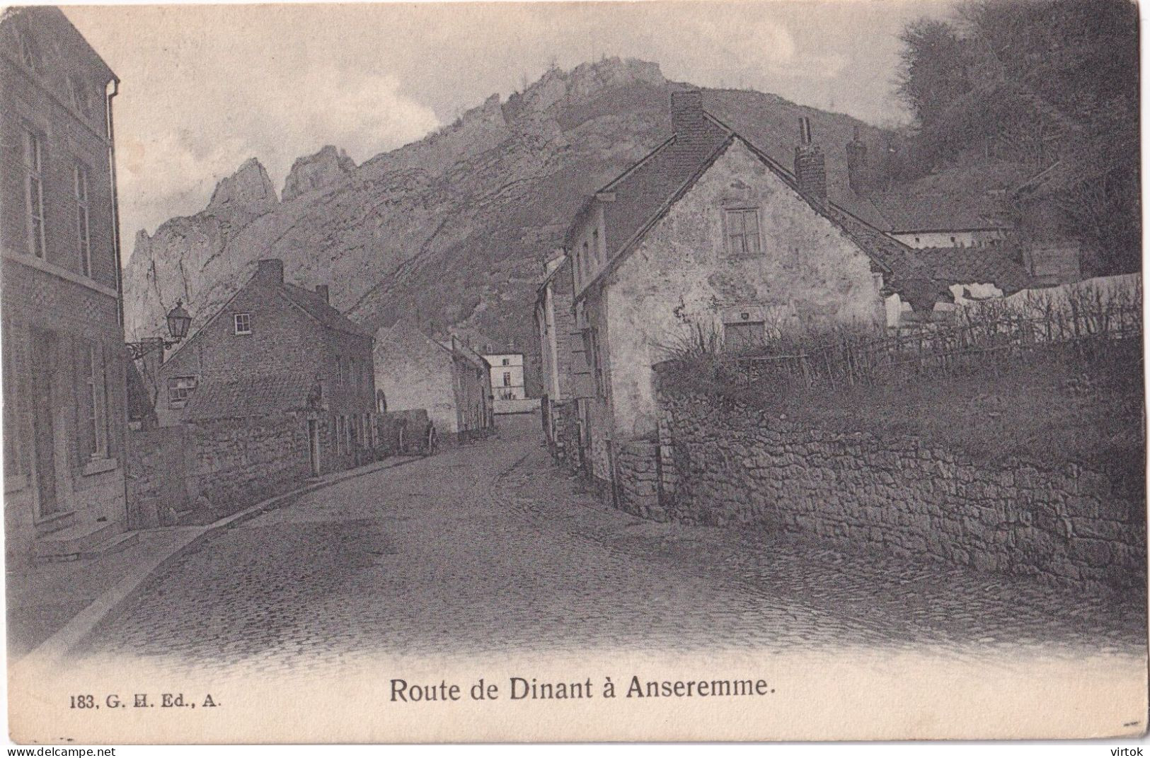 Anseremme    :  1908  ( Ecrit Avec Timbre ) - Dinant