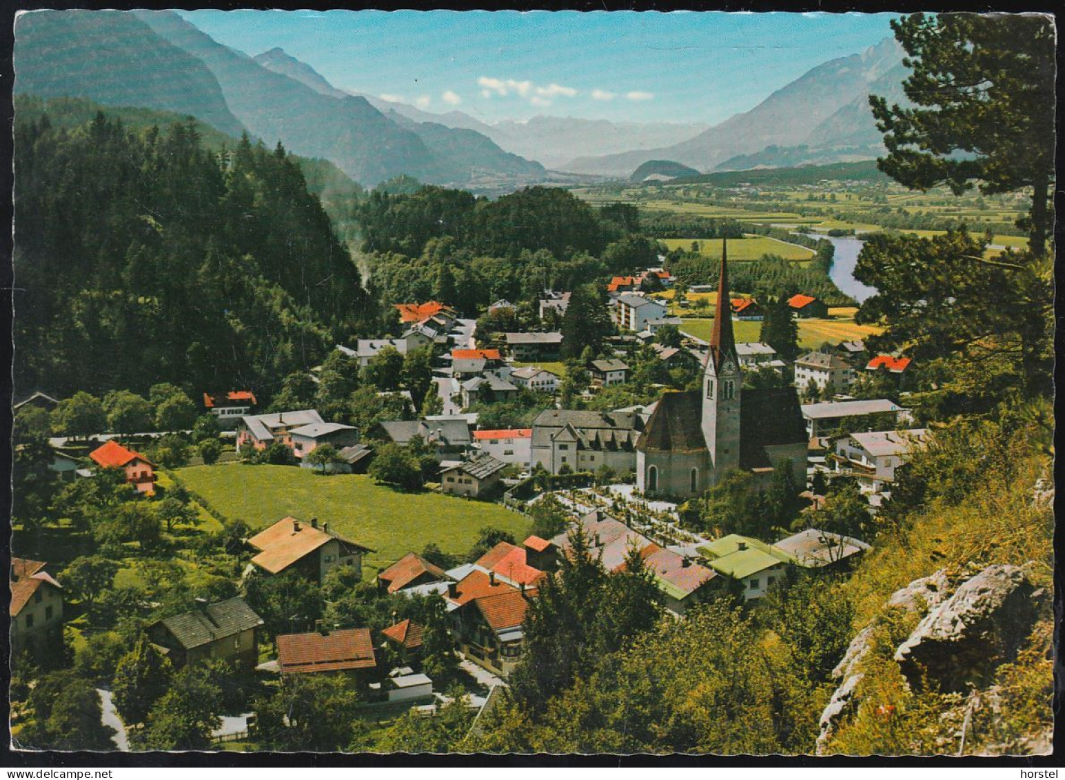 Austria - 6230 Brixlegg - Alte Ortsansicht Mit Kirche - Church - Brixlegg