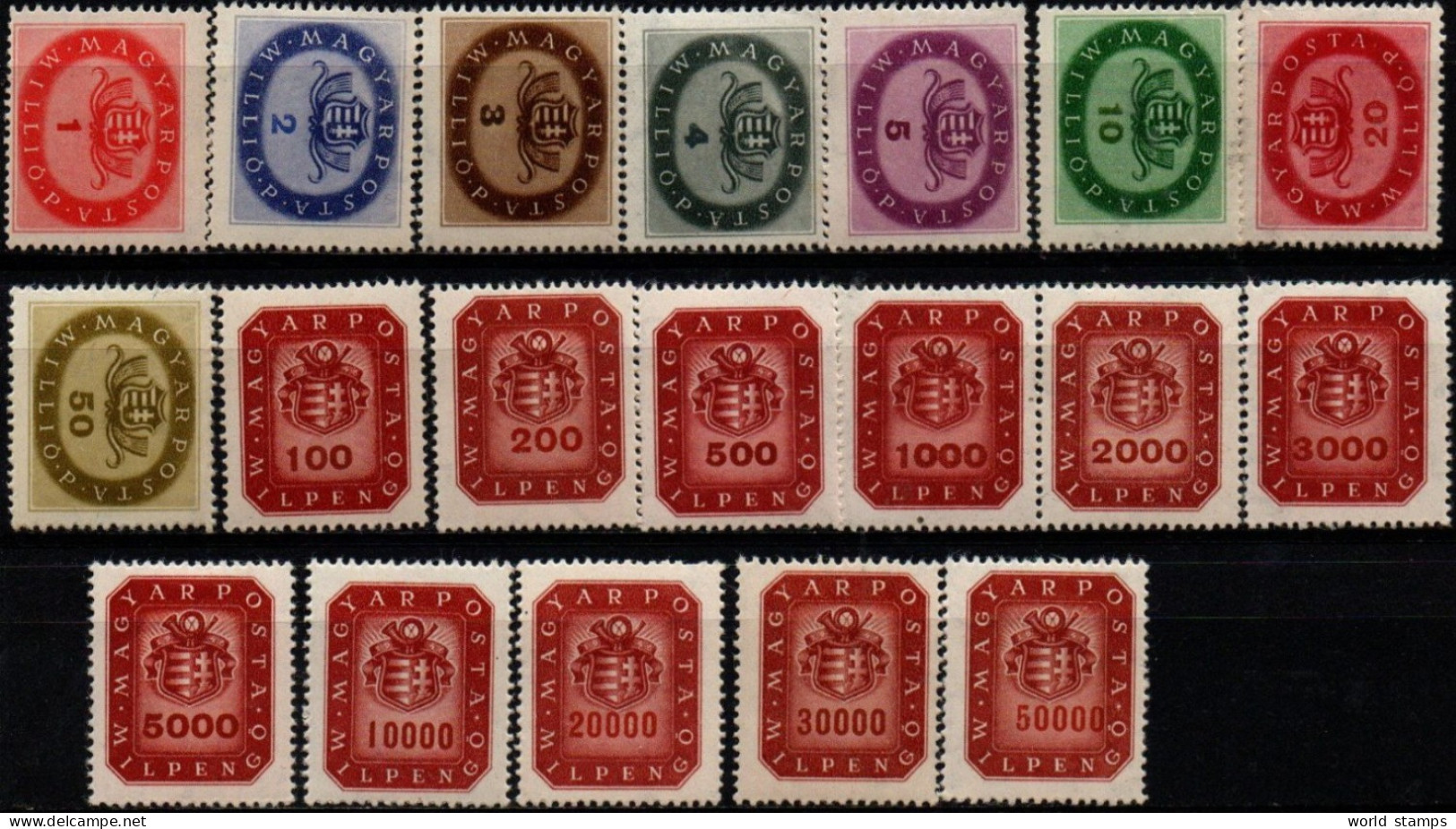 HONGRIE 1946 ** - Unused Stamps