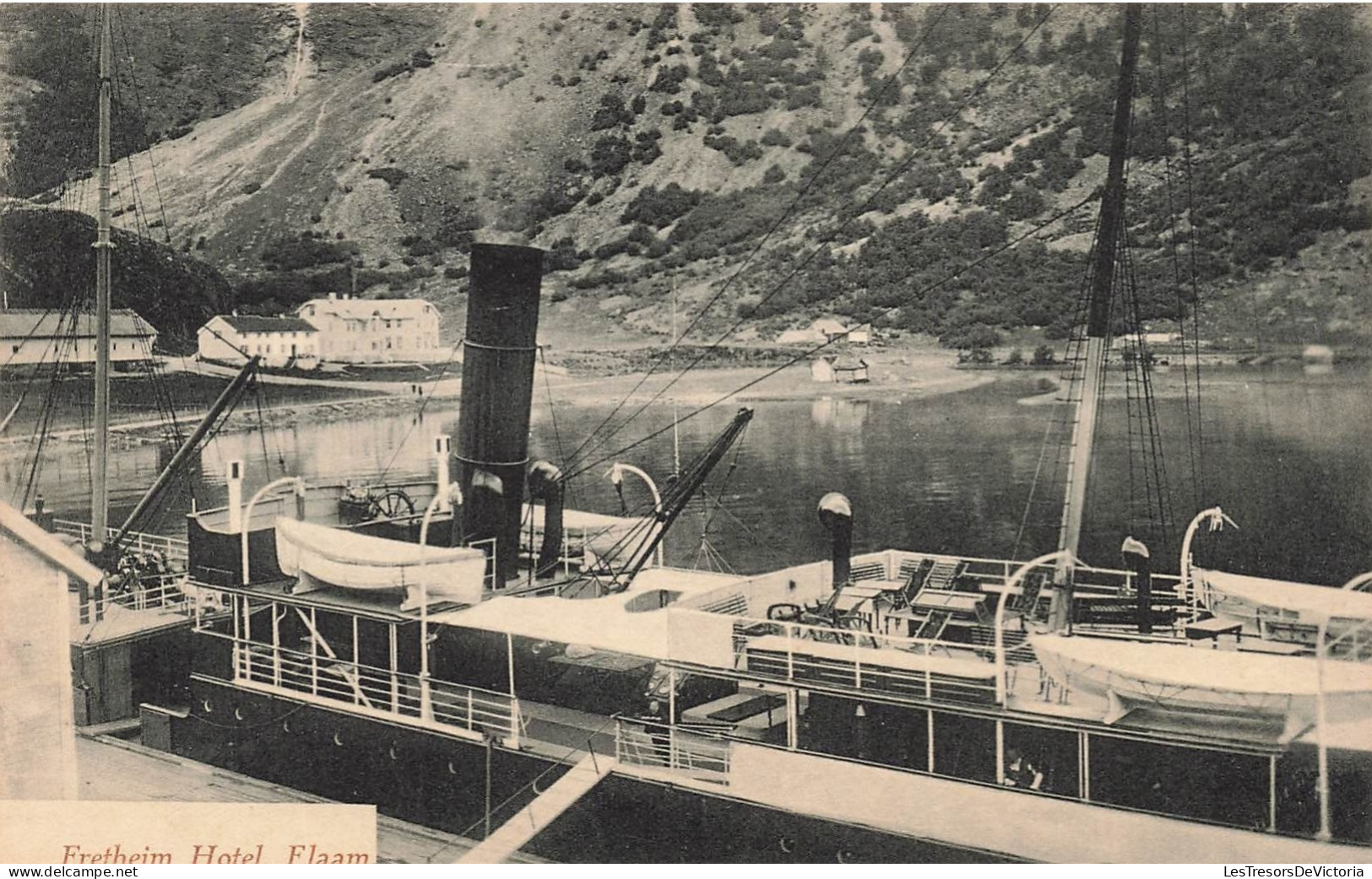 NORVEGE - Sognefjorden - Fretheim Hotel, Flaam - Carte Postale Ancienne - Norvège