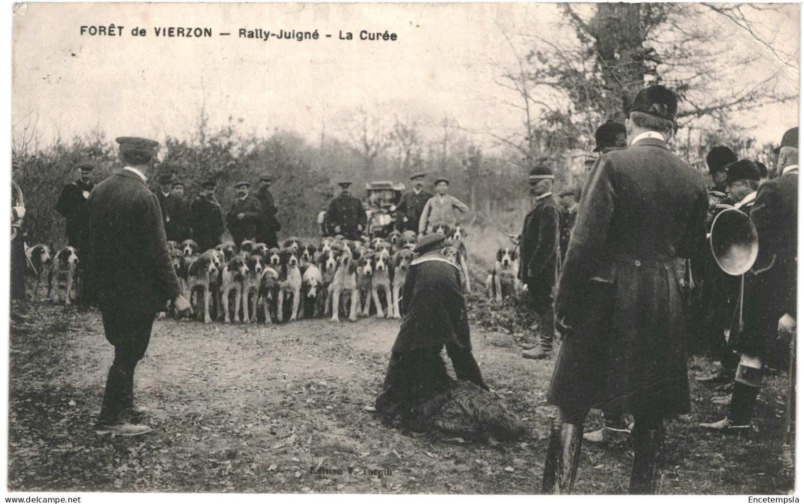 CPA Carte Postale France  Vierzon Forêt Rally Juigné La Curée 1924    VM79942ok - Vierzon